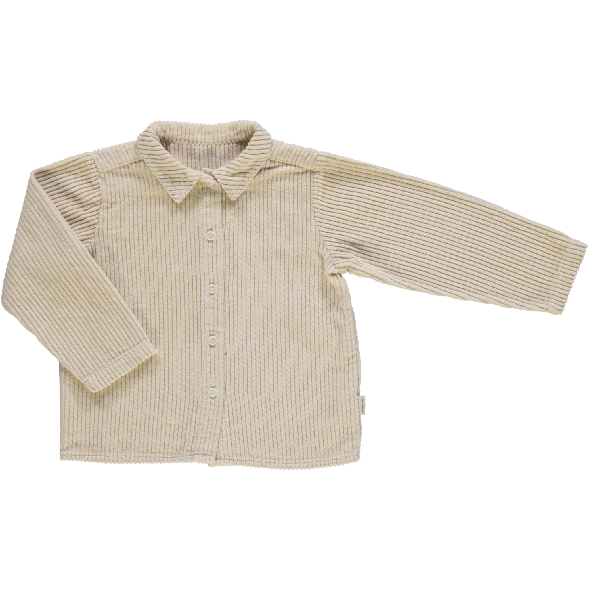 Poudre Organic BLOUSE BELLADONE VELOURS CÔTELÉ Biscotti