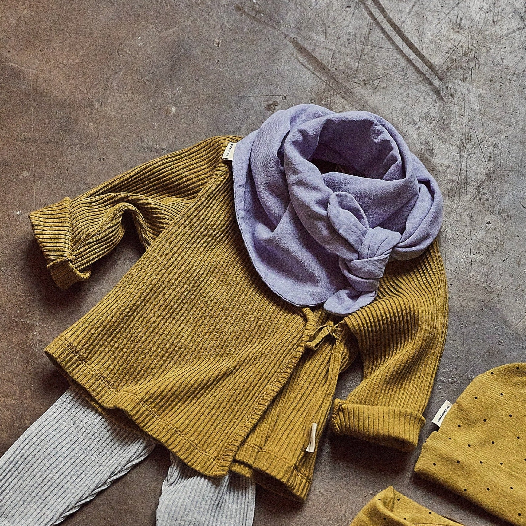 Poudre Organic CACHE COEUR CROCUS CÔTELÉ Green Moss