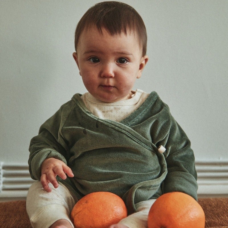 Poudre Organic CACHE COEUR CROCUS VELOURS Forest Green