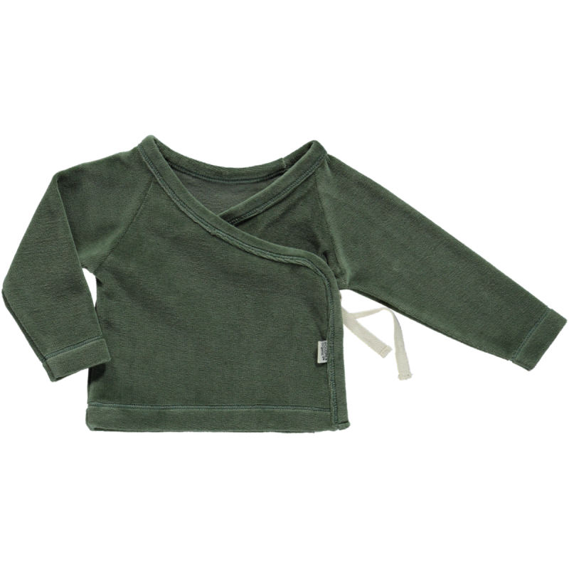 poudre organic CACHE COEUR CROCUS VELOURS Forest Green