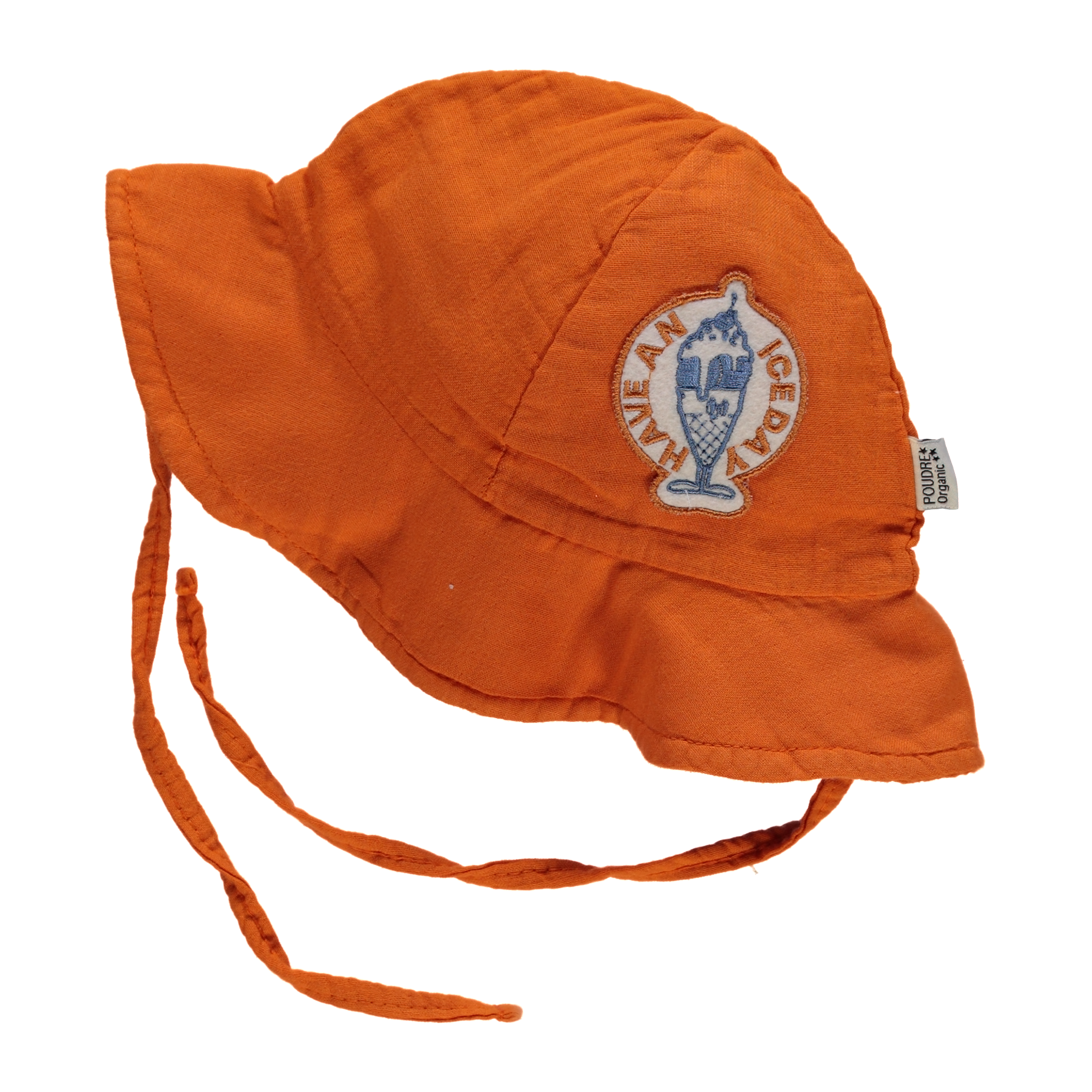 poudre organic CHAPEAU PIVOINE ICE-CREAM Russet Orange