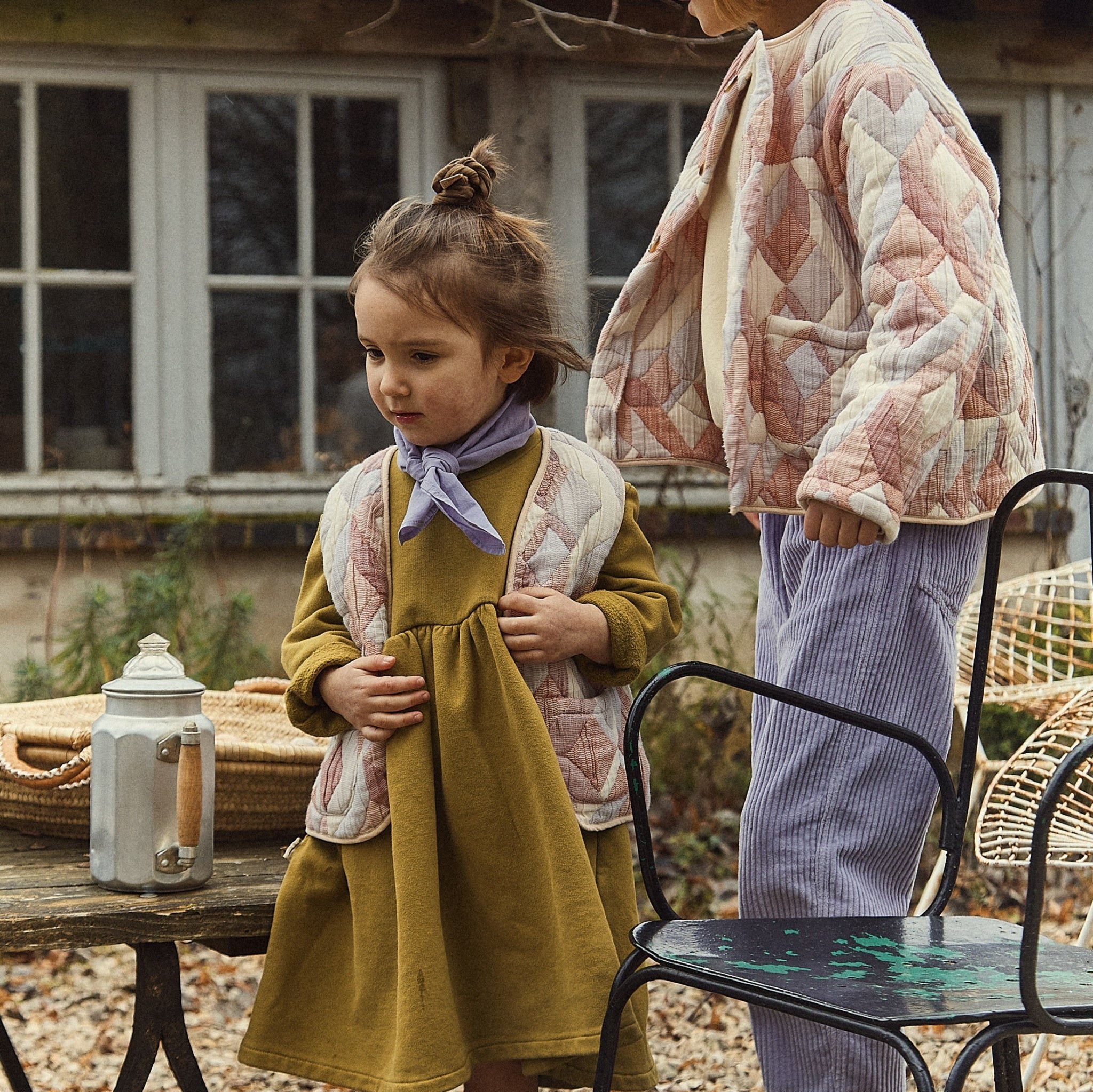 Poudre Organic FOULARD TOURNESOL BRODÉ Lavender Aura