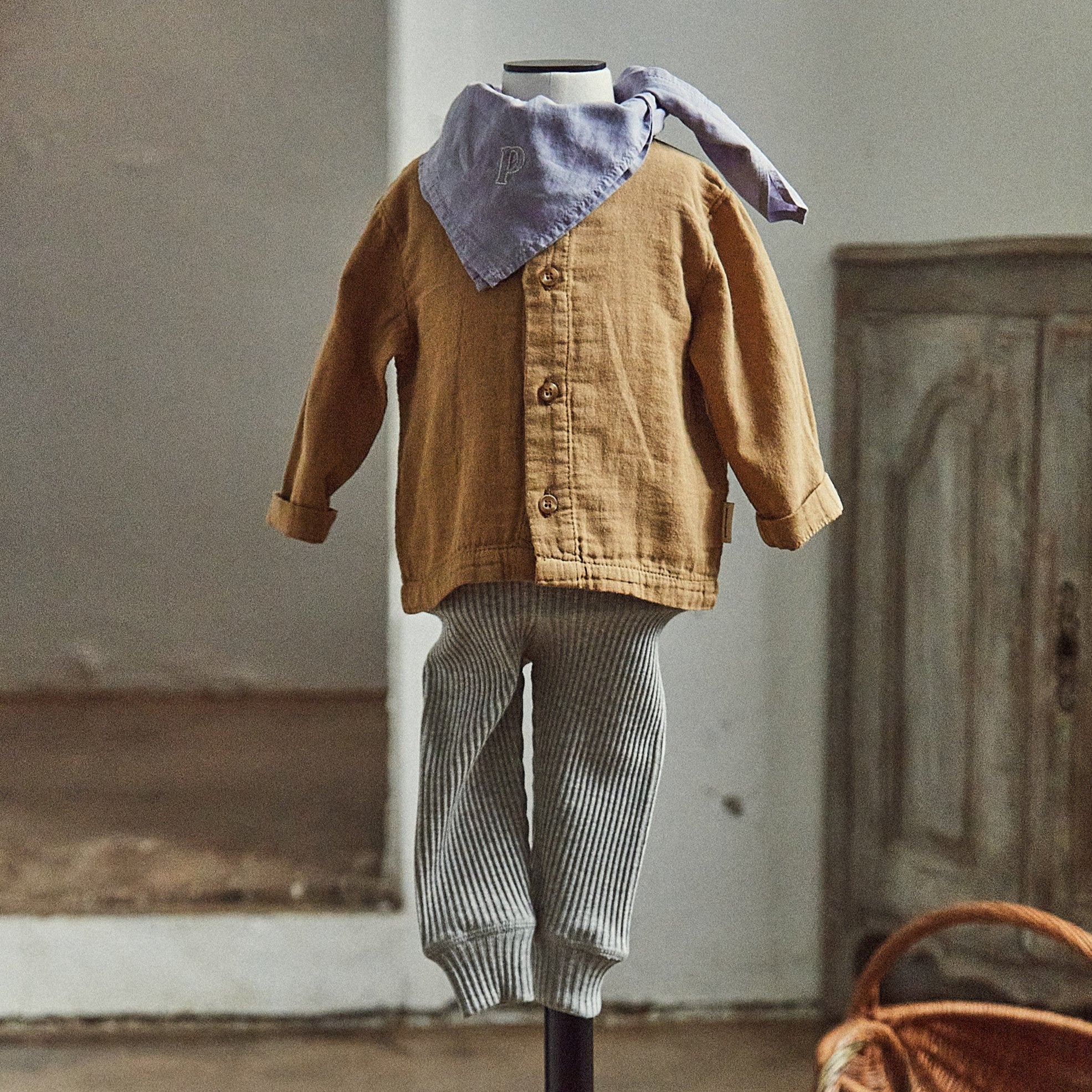 Poudre Organic FOULARD TOURNESOL BRODÉ Lavender Aura