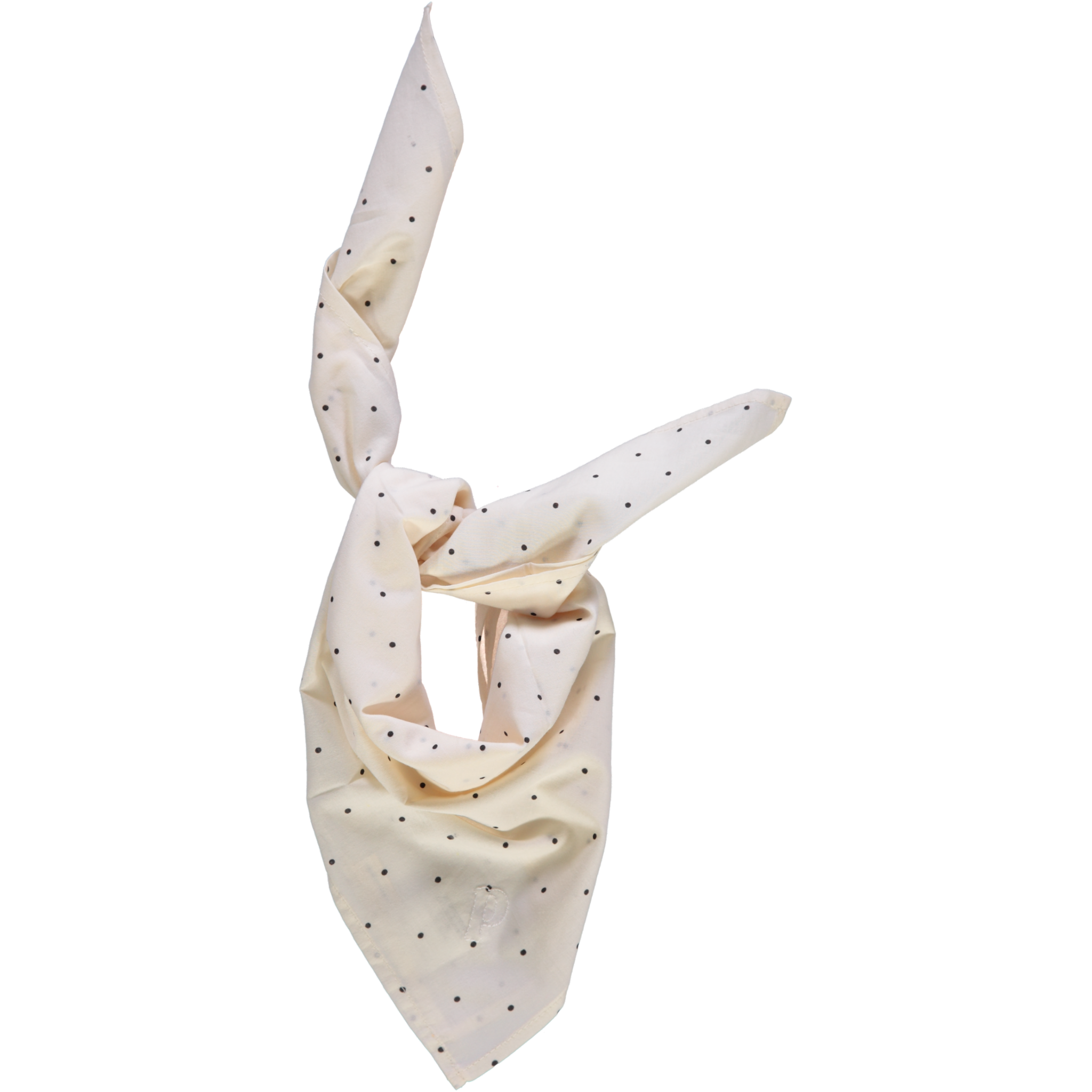 poudre organic FOULARD TOURNESOL Points Double Cream