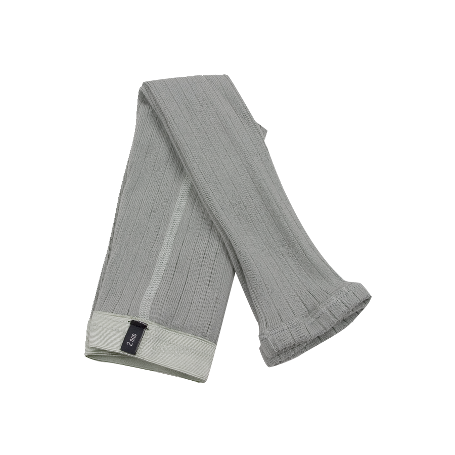 poudre organic LEGGINGS MAXENCE À CÔTES Aigue Marine