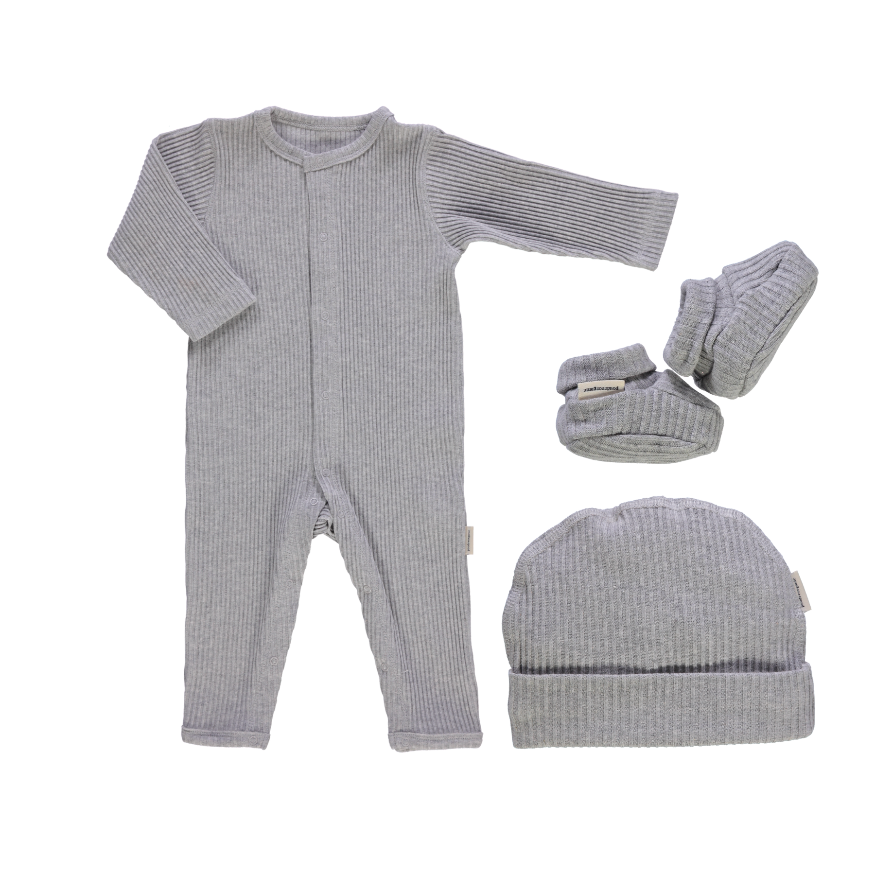 poudre organic PACK AIRELLE + LITCHI + WAKAME Gris Clair Chiné