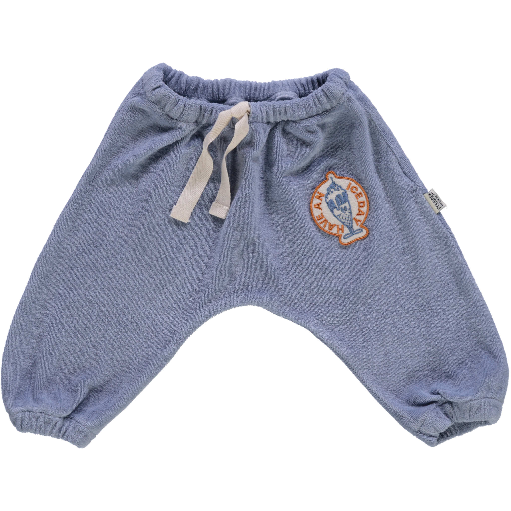 poudre organic PANTALON CANNELLE ICE-CREAM Blue Fog