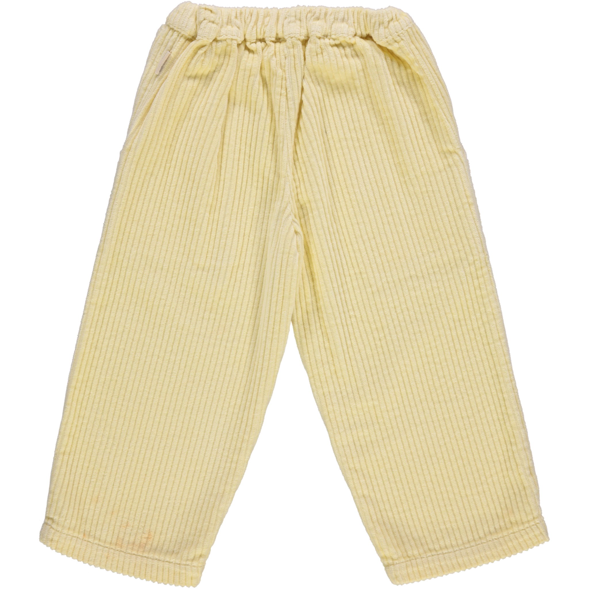 Poudre Organic PANTALON POMELOS VELOURS CÔTELÉ Pastel Yellow