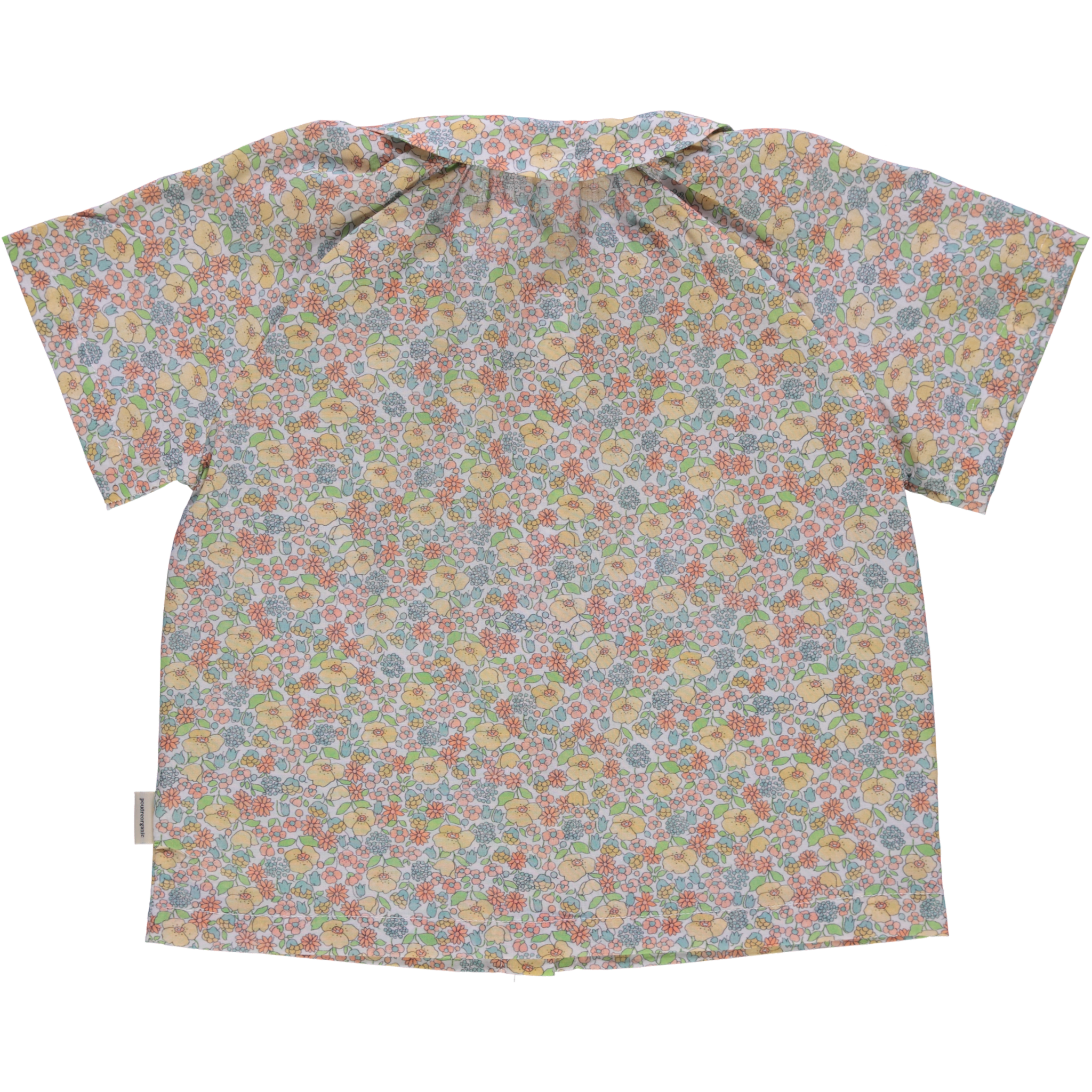 Poudre Organic BLOUSE ANCOLIE Flowery Yellow