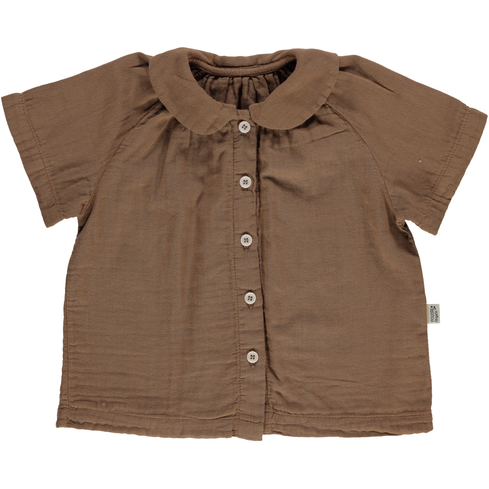 poudre organic BLOUSE ANCOLIE Toffee
