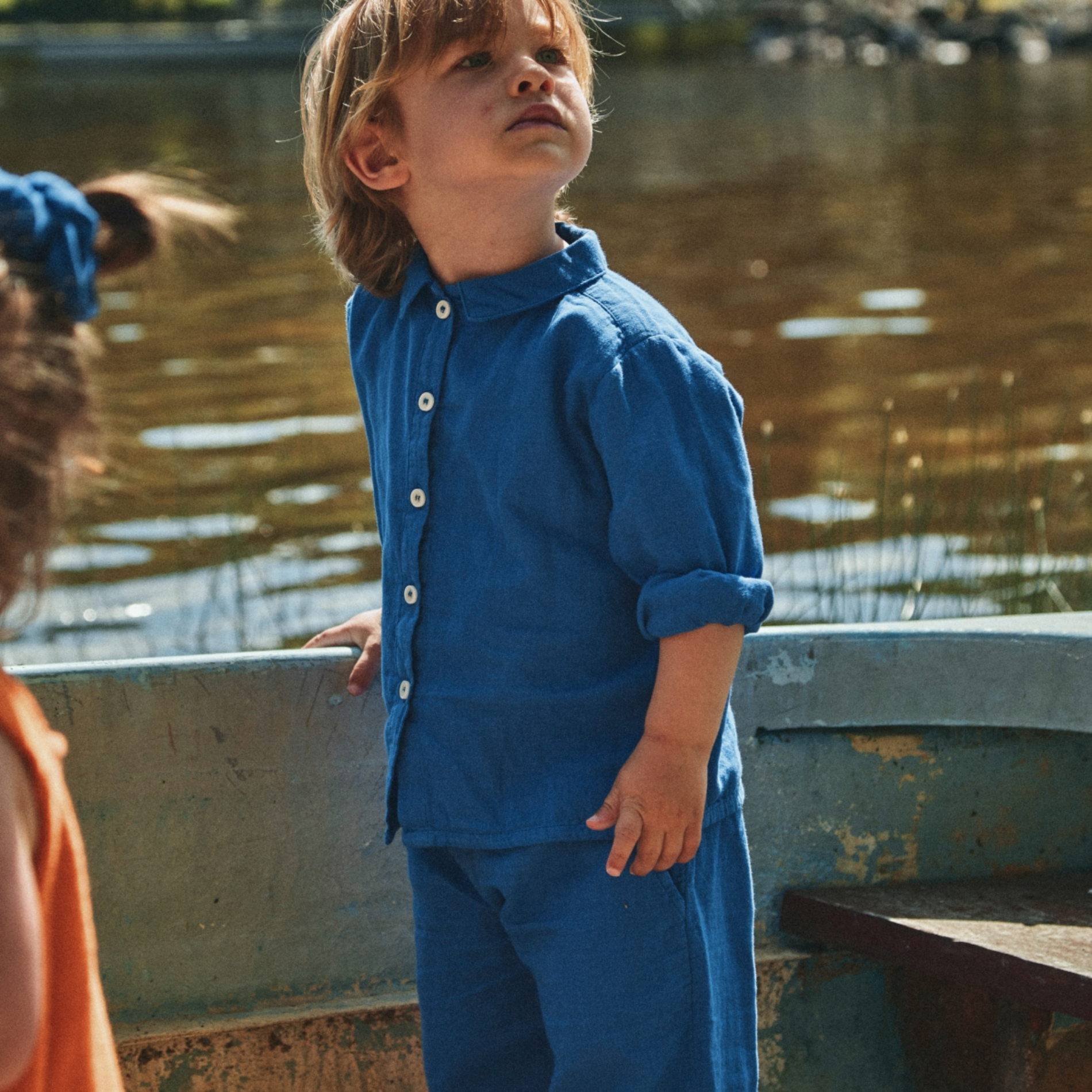 Poudre Organic BLOUSE BELLADONE Dazzling Blue