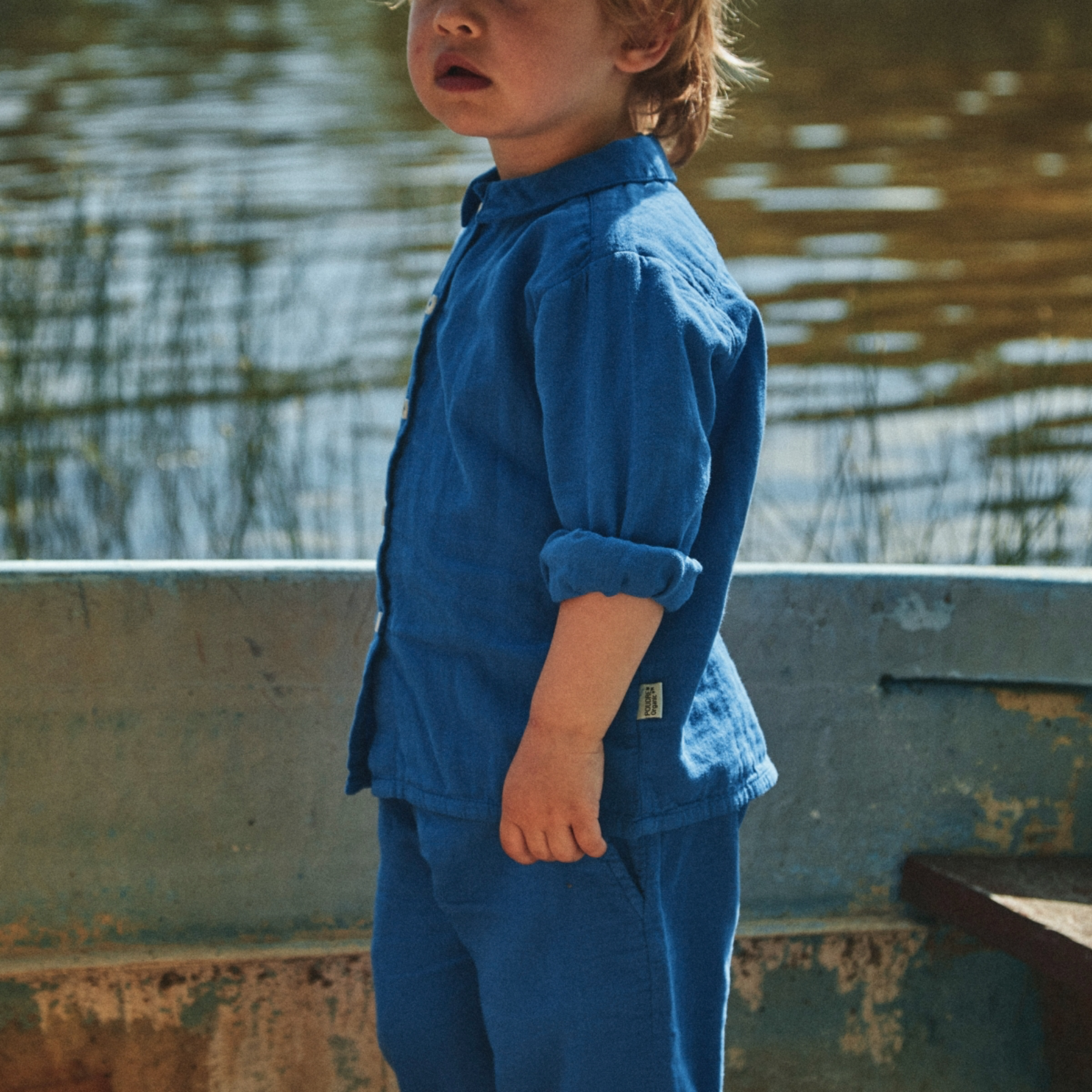 Poudre Organic BLOUSE BELLADONE Dazzling Blue