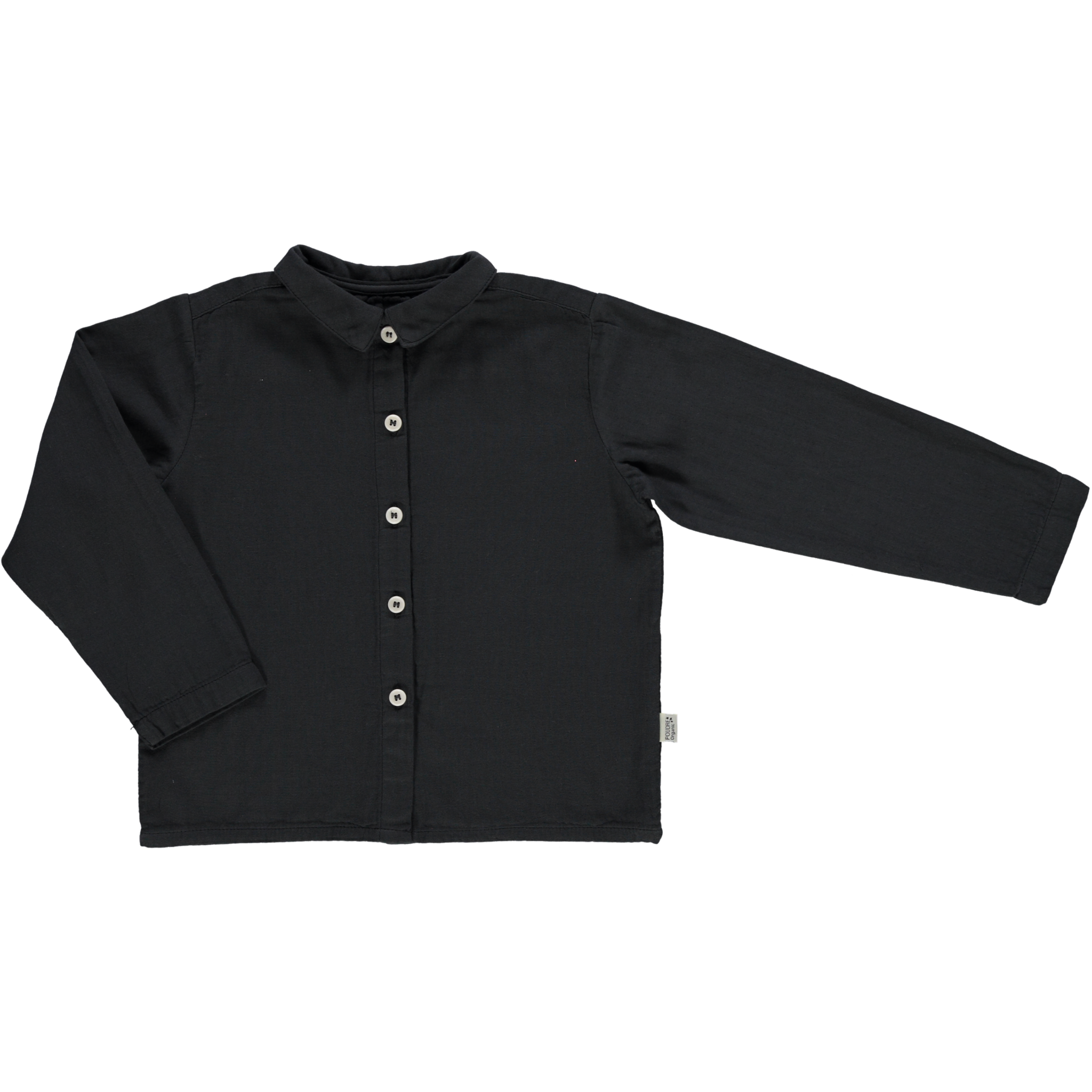 poudre organic BLOUSE BELLADONE Pirate Black