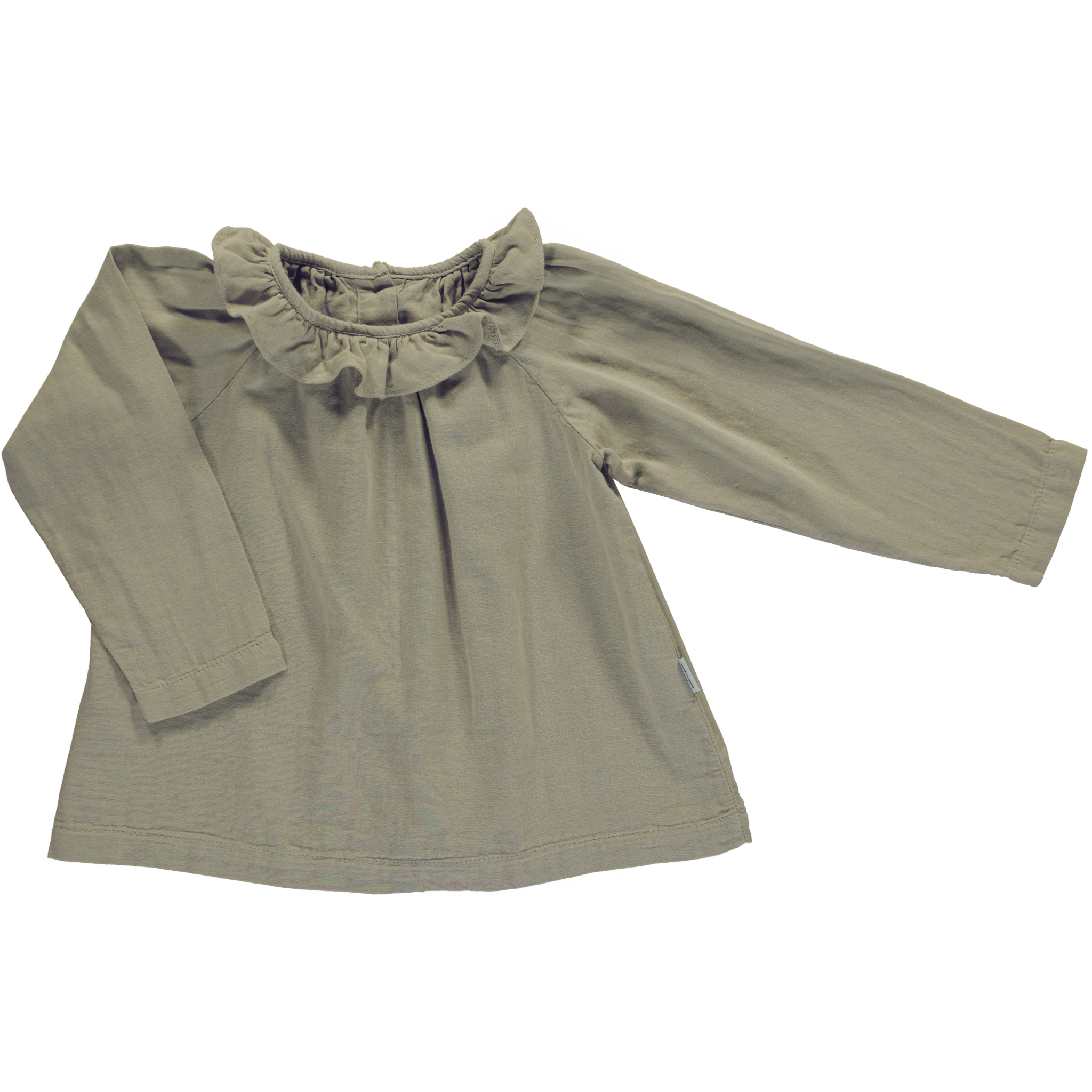 poudre organic BLOUSE CHARME Olive Gray