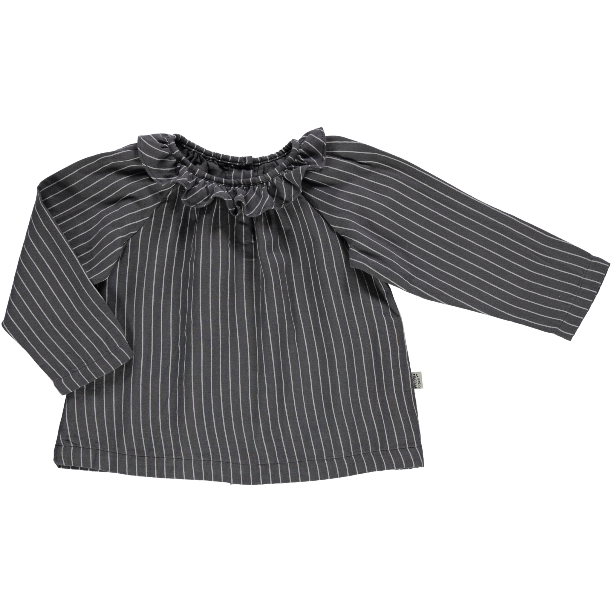 poudre organic BLOUSE CHARME Rayures Iron Gate
