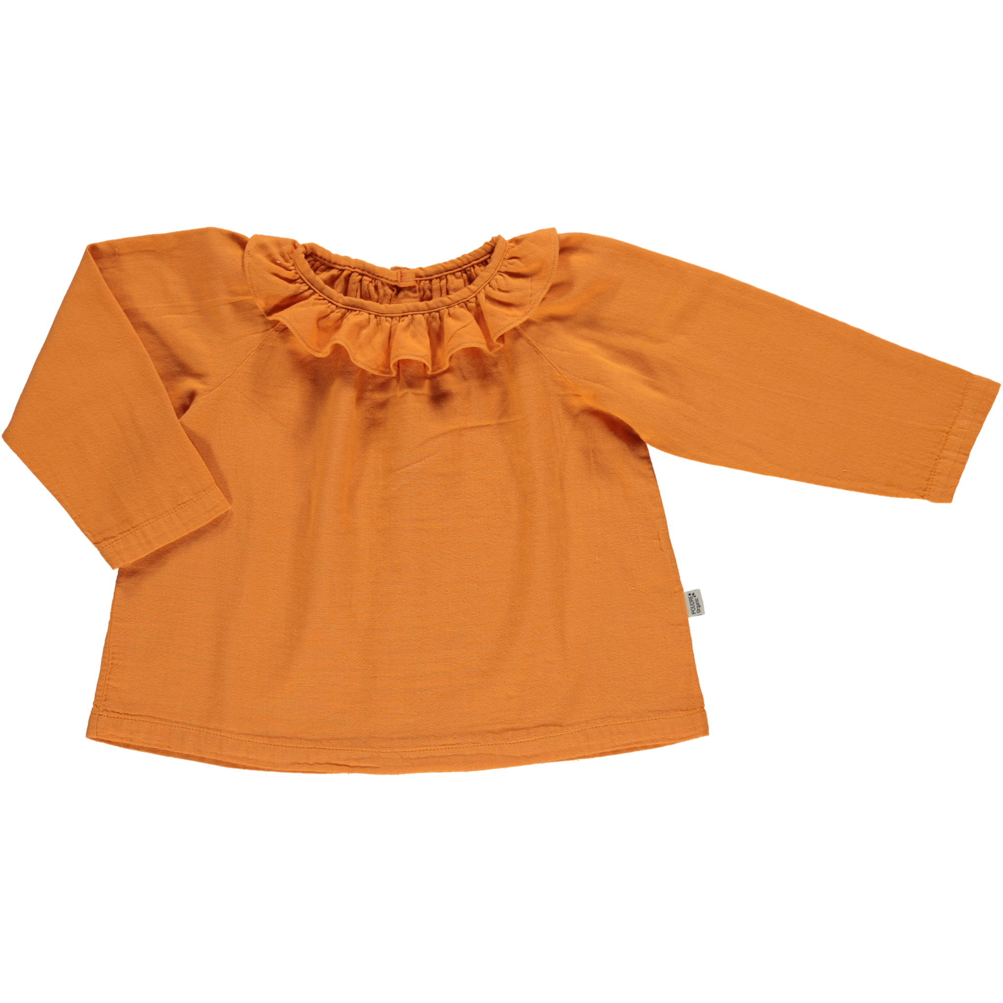 poudre organic BLOUSE CHARME Russet Orange