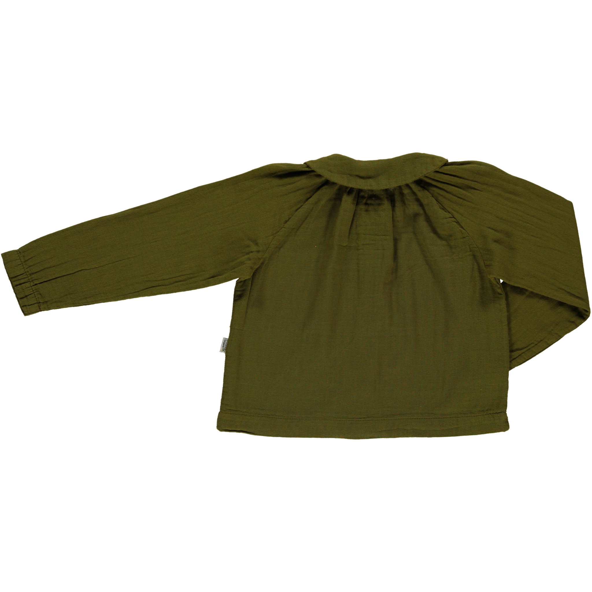 Poudre Organic BLOUSE FLEUR Fir Green