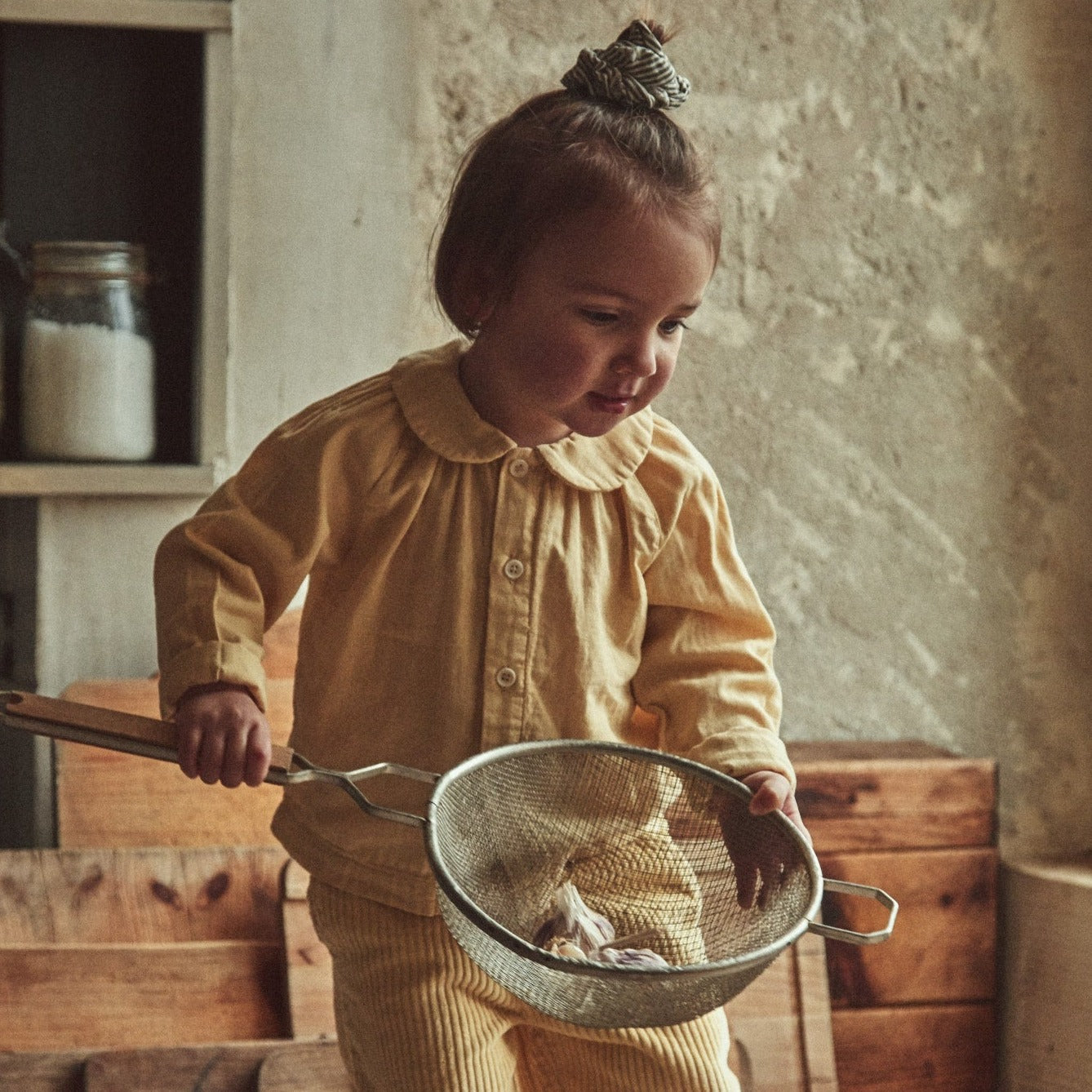 Poudre Organic BLOUSE FLEUR Sahara Sun