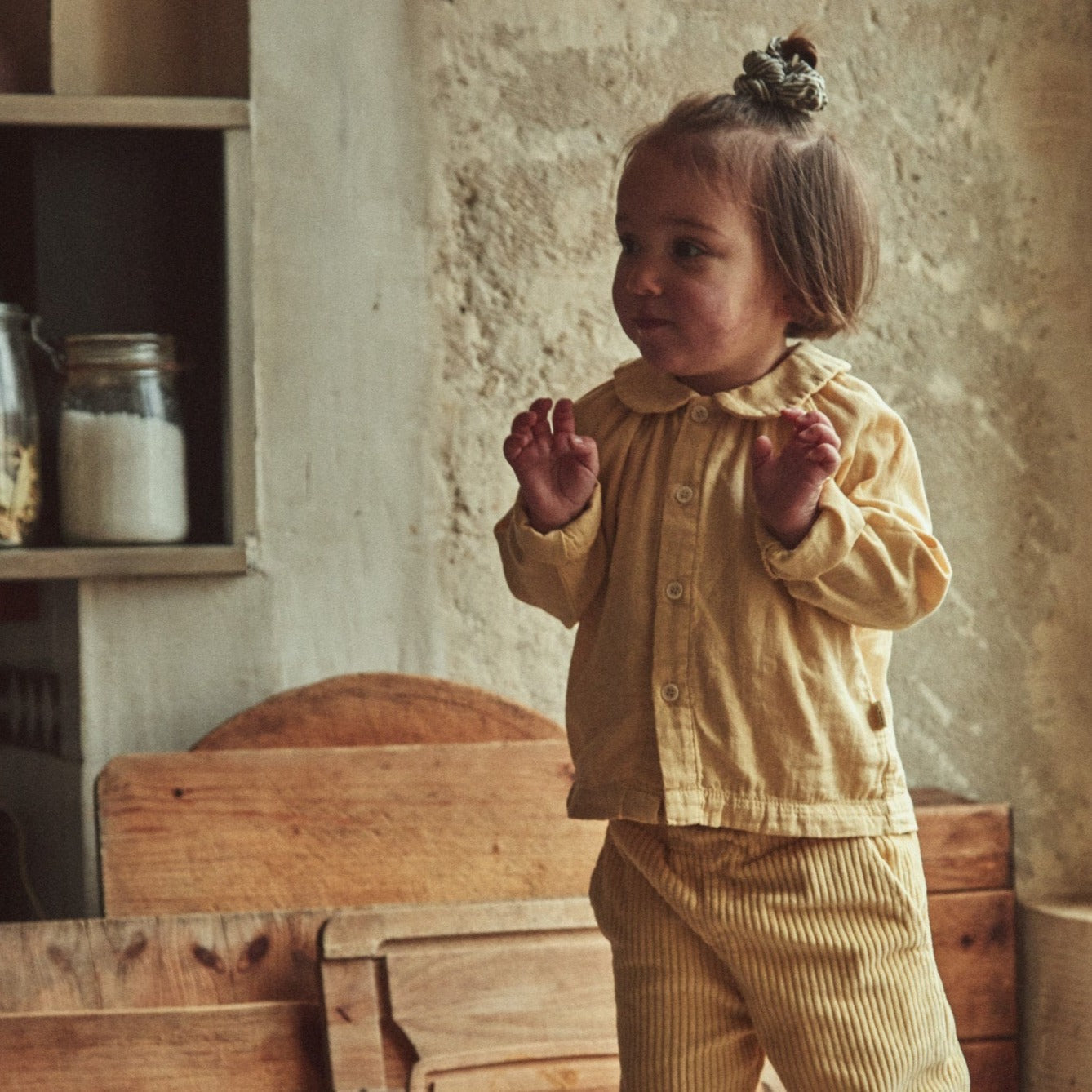 Poudre Organic BLOUSE FLEUR Sahara Sun