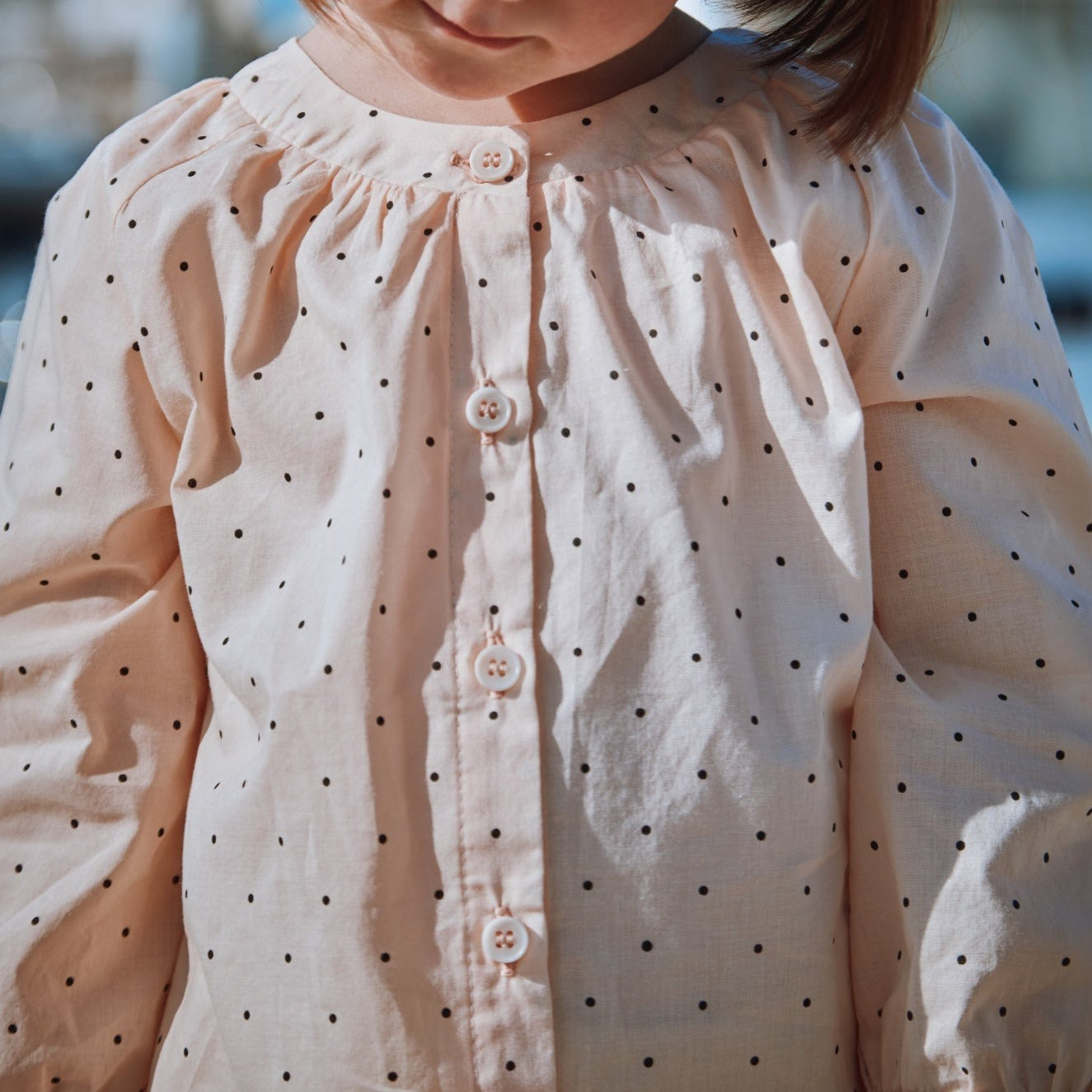Poudre Organic BLOUSE PECAN Points Bellini