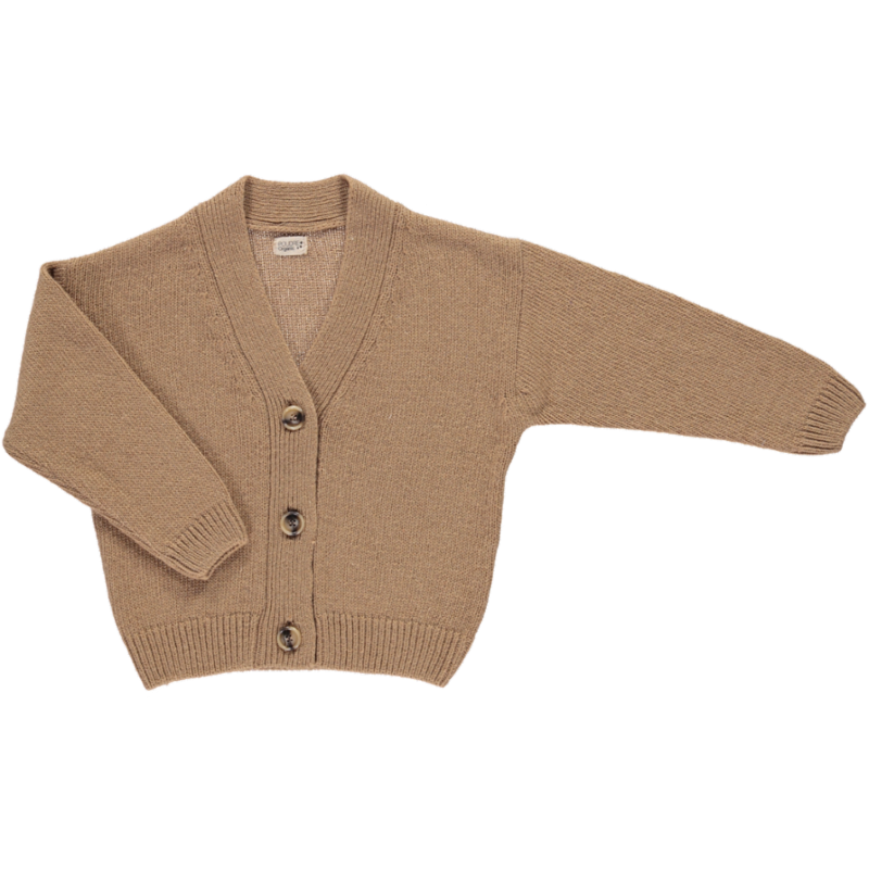 Poudre Organic CARDIGAN ACACIA Camel