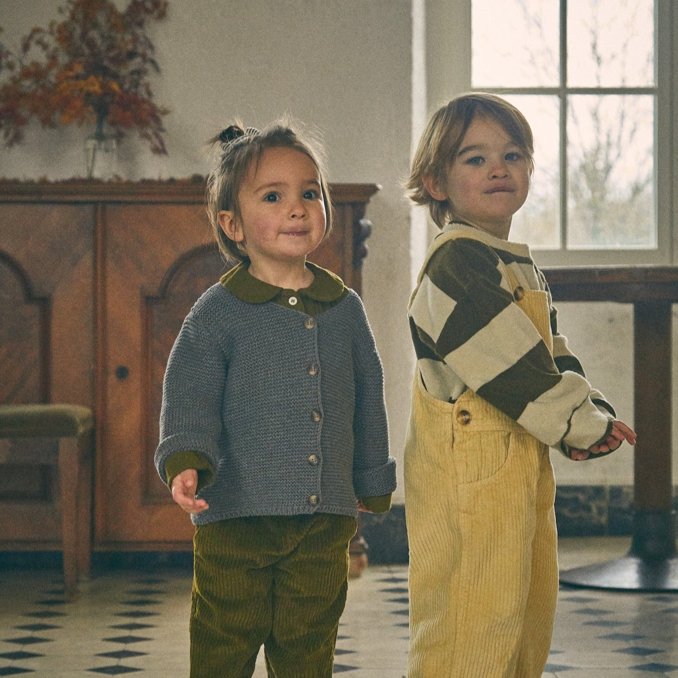 Poudre Organic CARDIGAN ASTER Anthracite