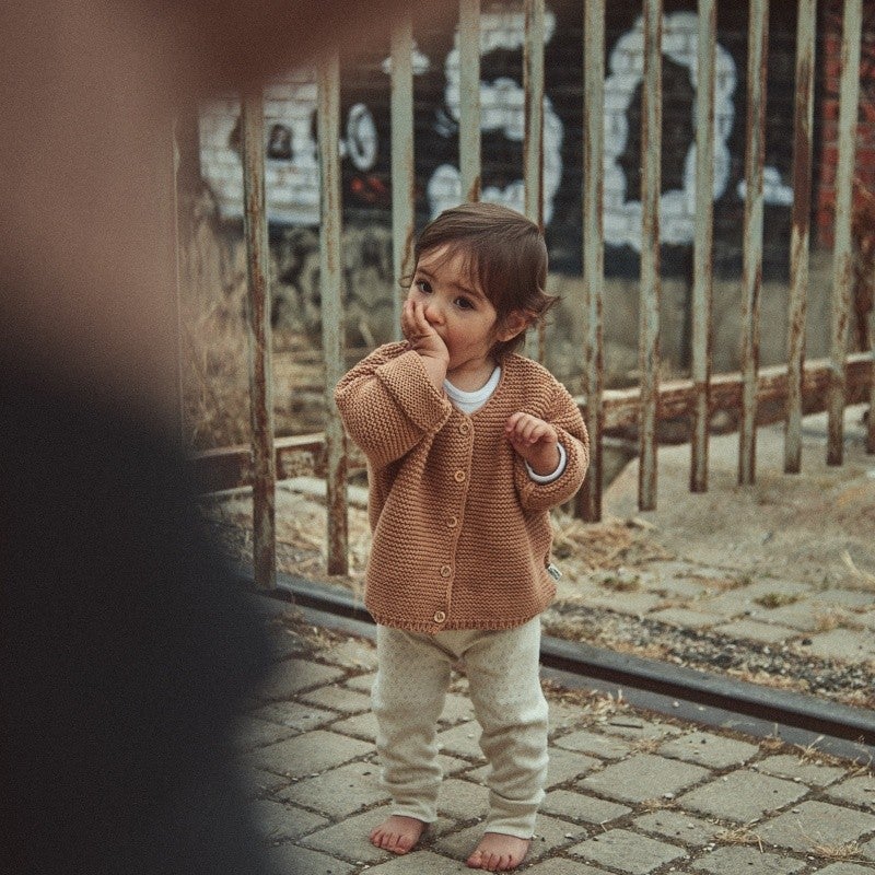 Poudre Organic CARDIGAN ASTER Tan
