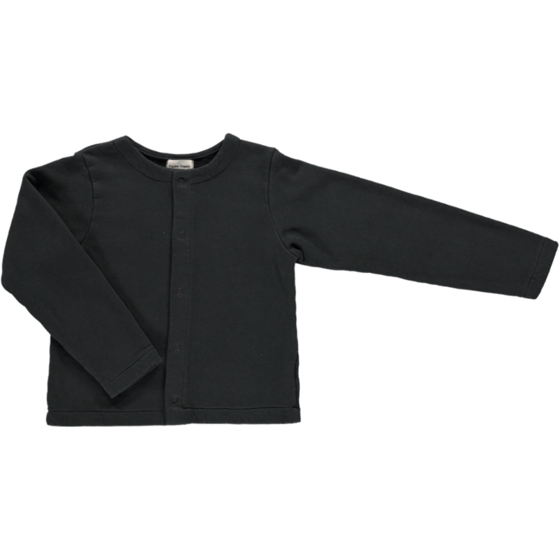 Poudre Organic CARDIGAN CAMOMILLE Pirate Black