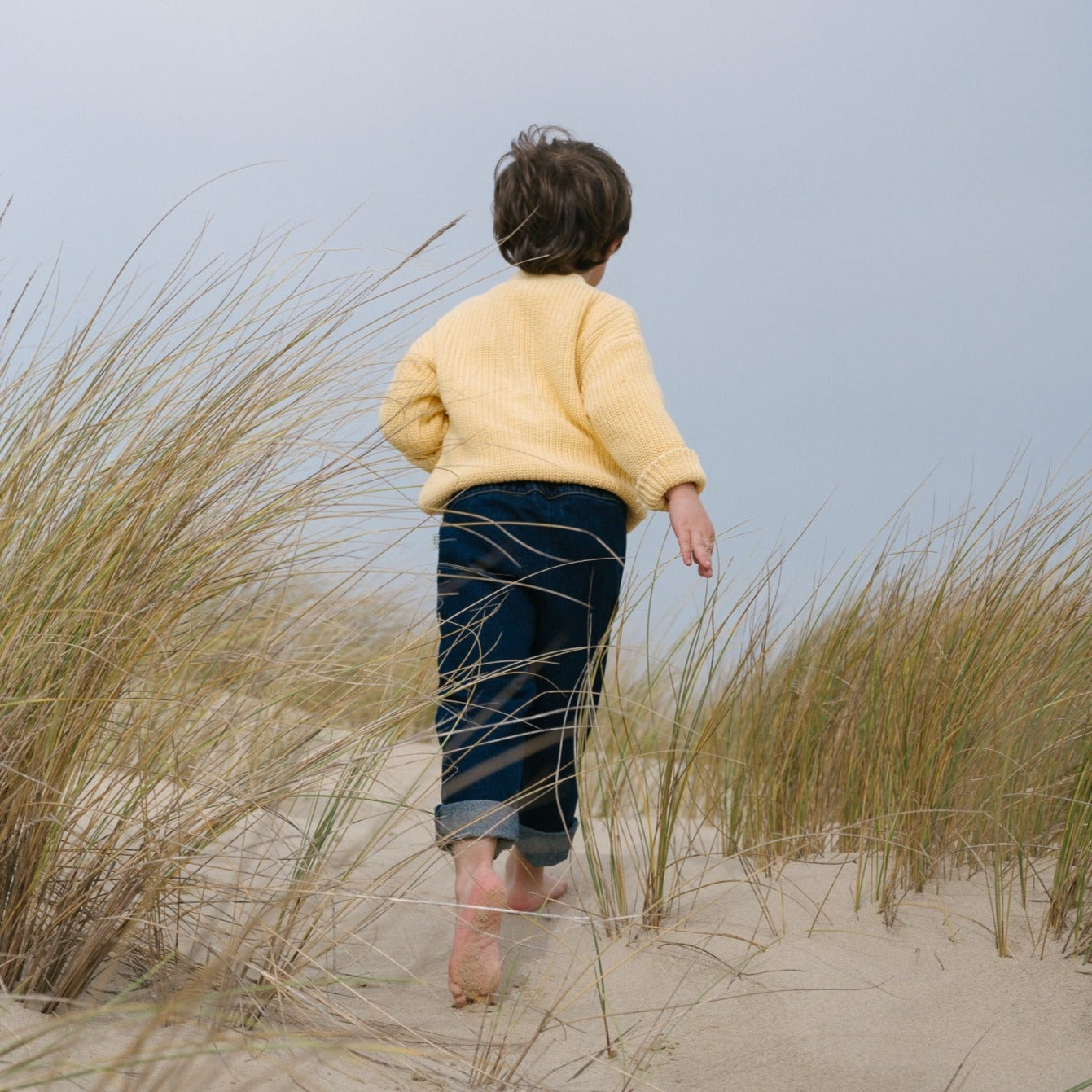 Poudre Organic CARDIGAN MATÉ Jaune Pastel