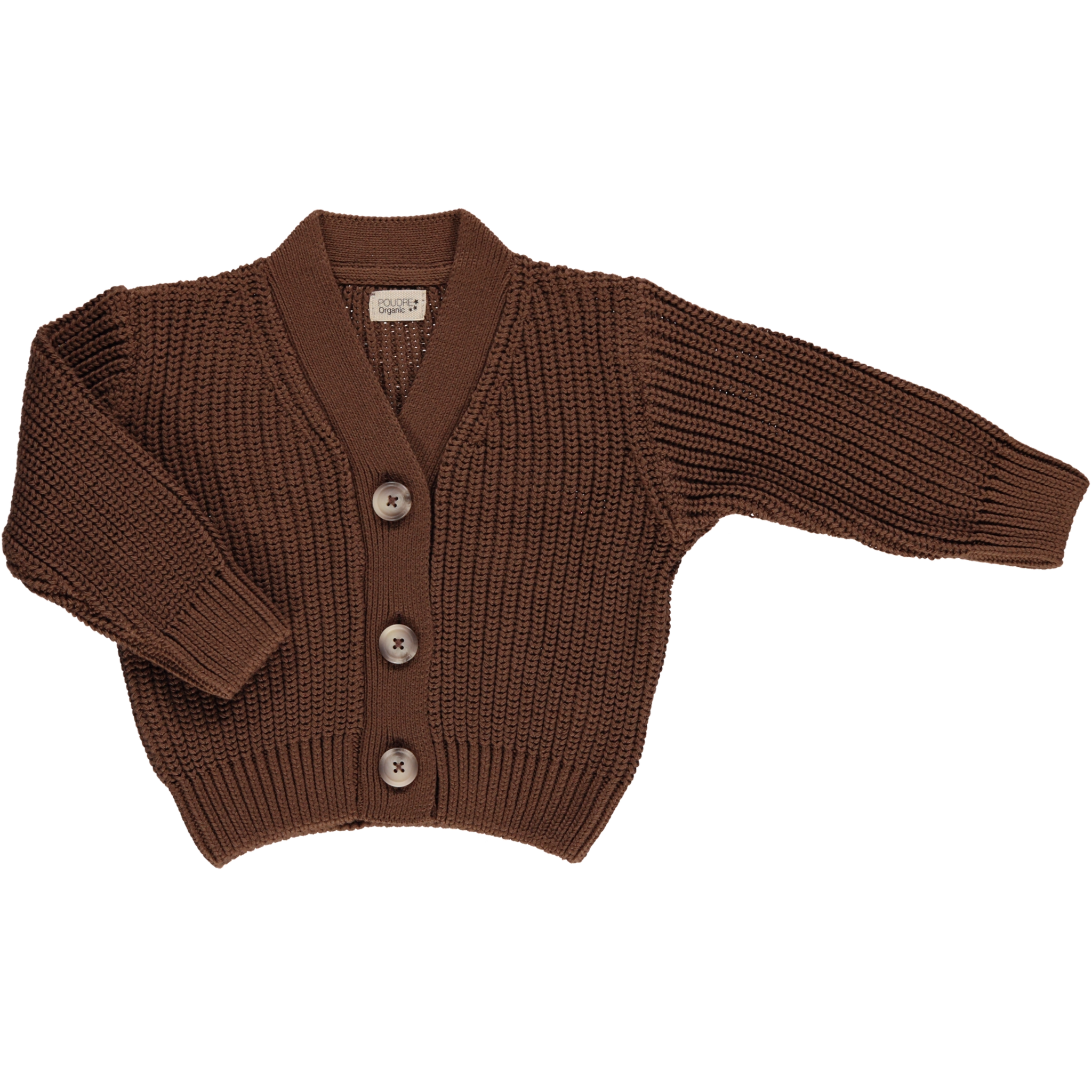 poudre organic CARDIGAN MATÉ Noisette