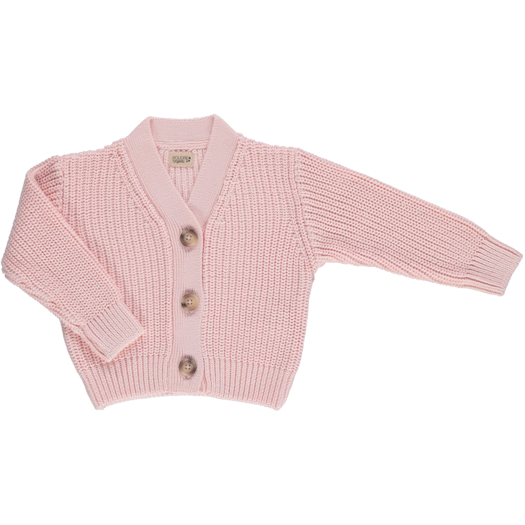 poudre organic CARDIGAN MATÉ Rose Pastel