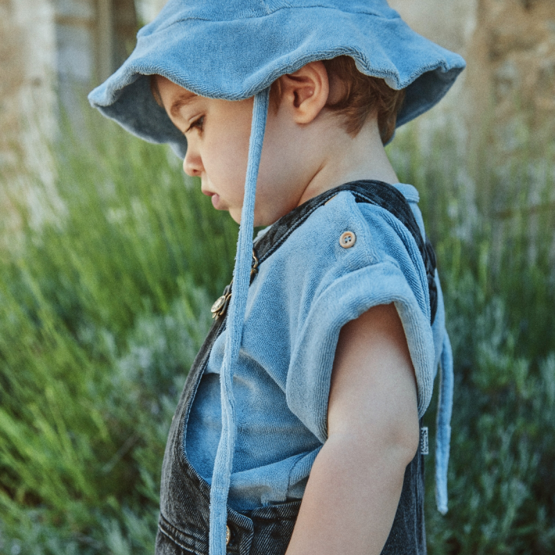 Poudre Organic CHAPEAU PIVOINE ÉPONGE Blue Fog