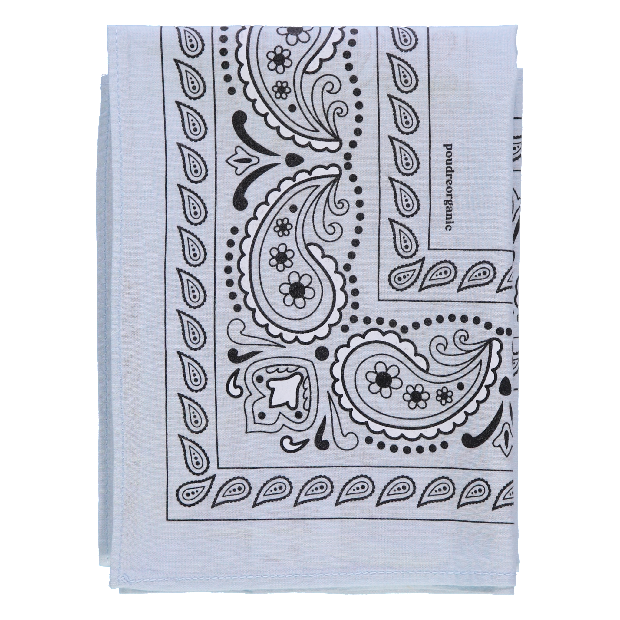 Poudre Organic FOULARD BANDANA Baby Blue