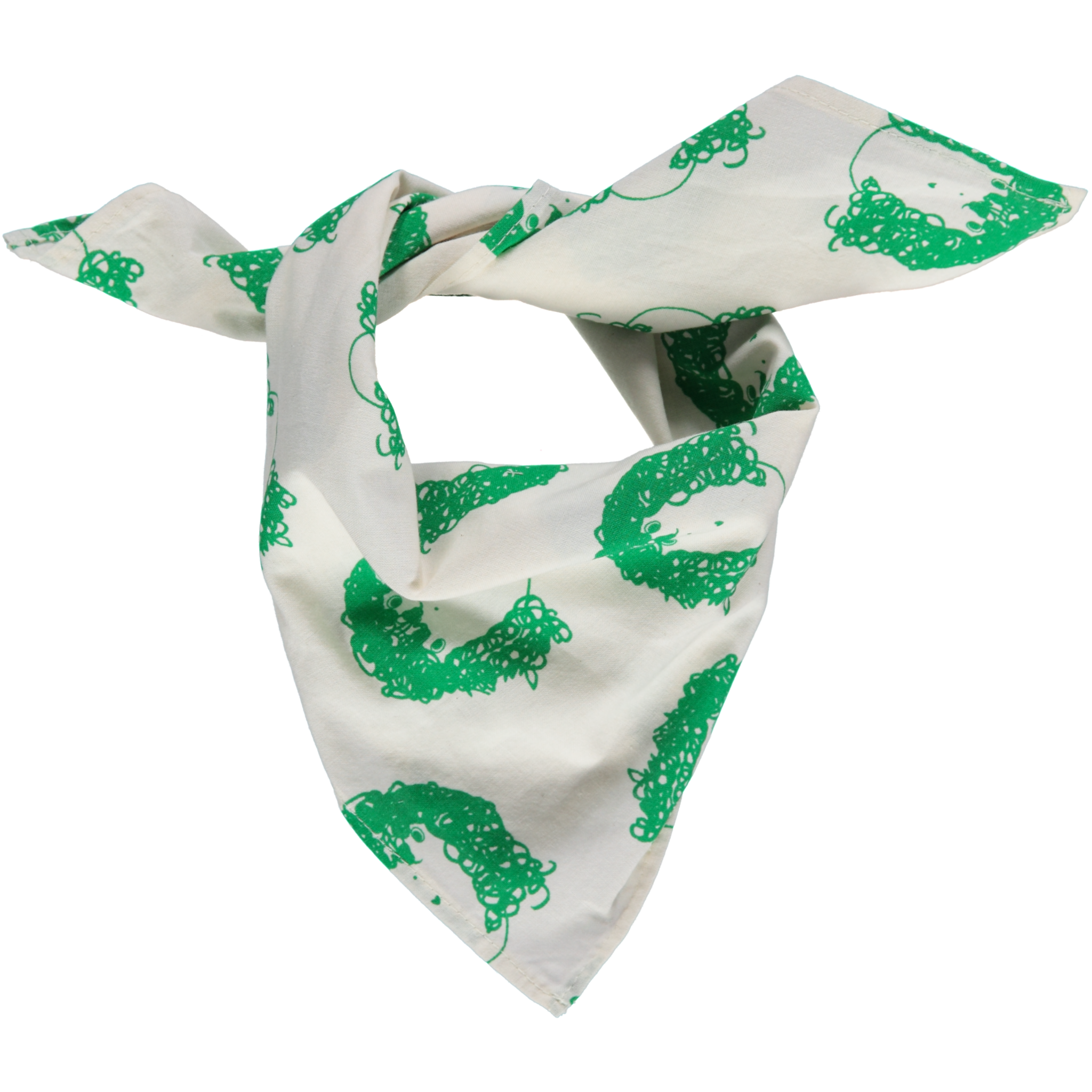 poudre organic FOULARD TOURNESOL ERNESTO Vert