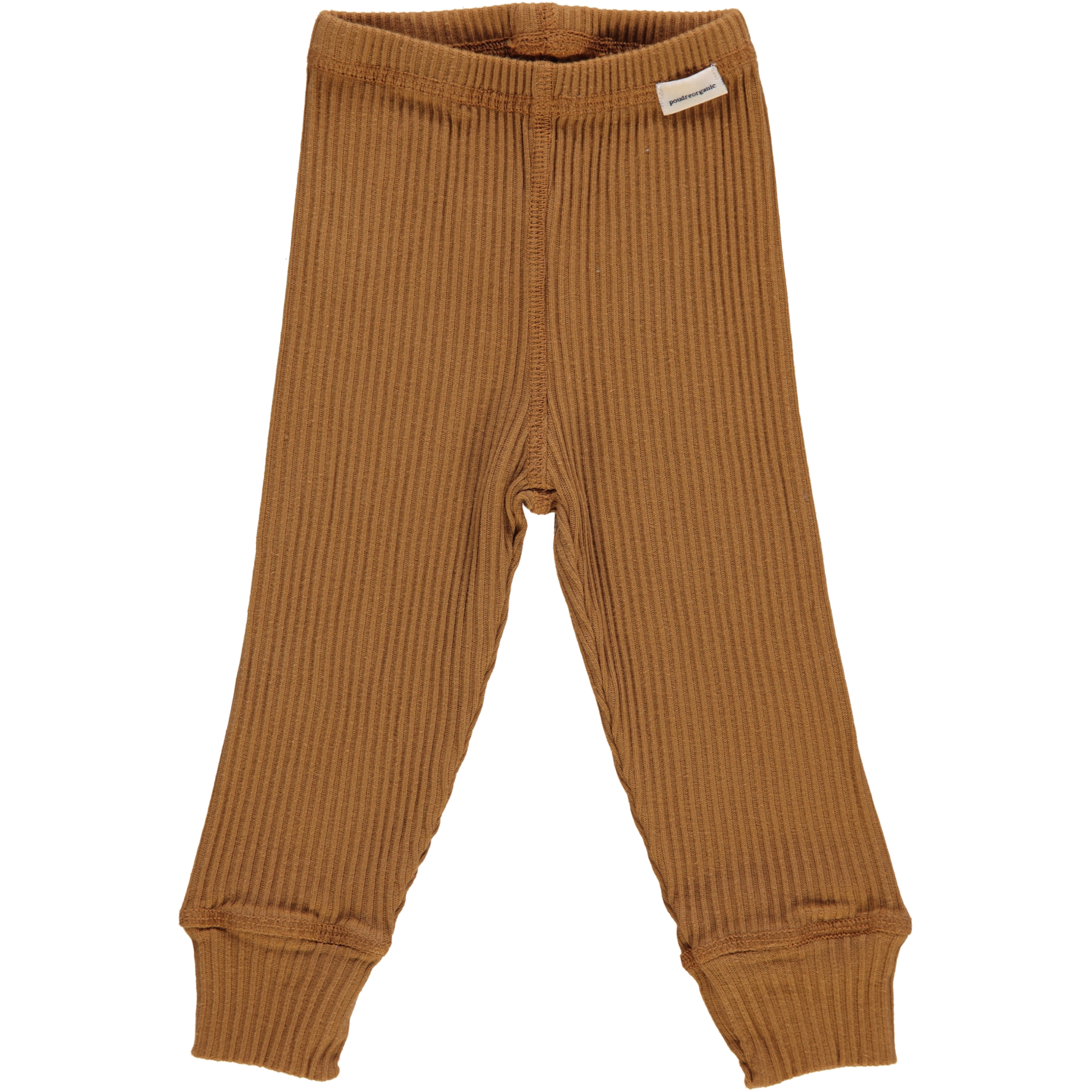 poudre organic LEGGINGS BASILIC CÔTELÉ Bone Brown