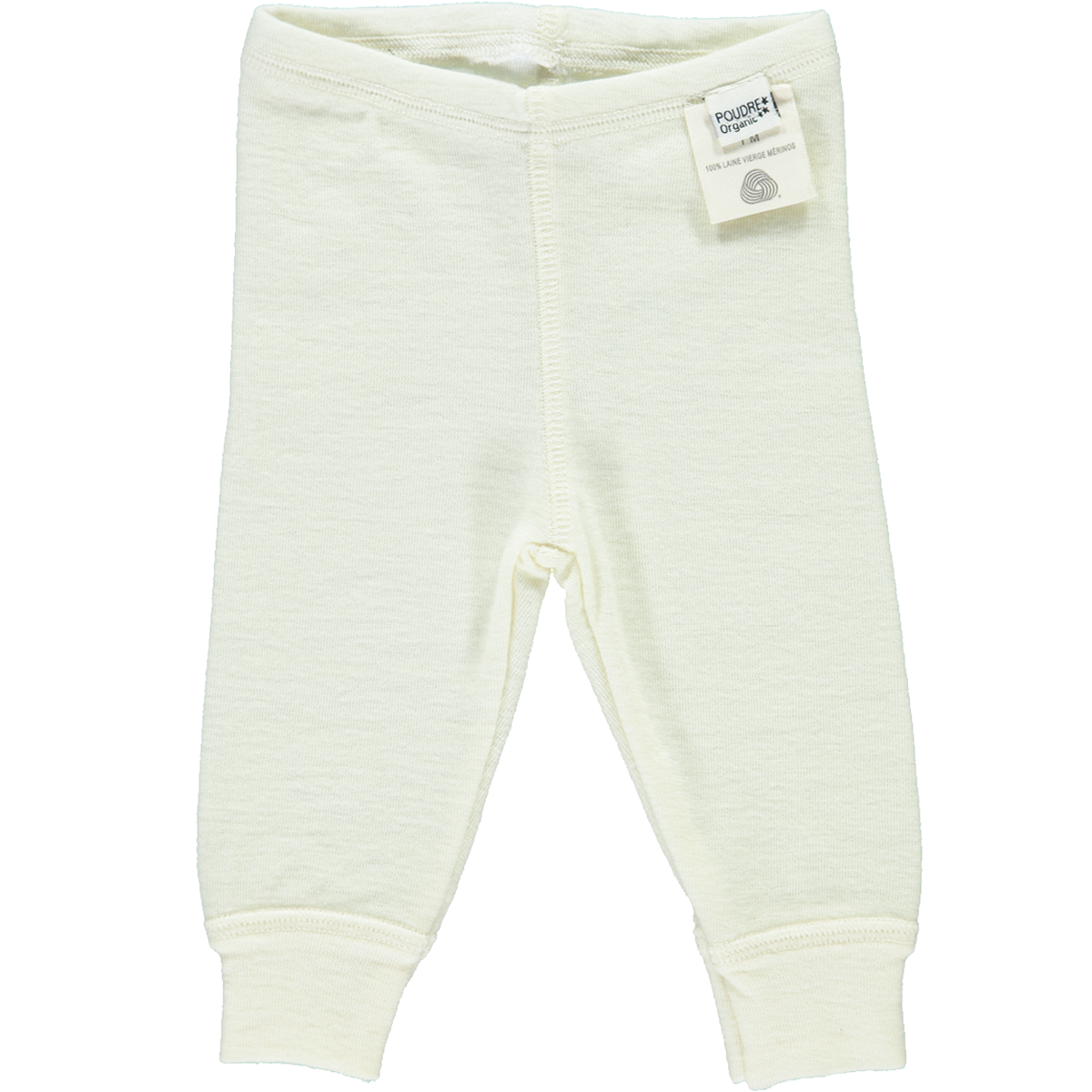 poudre organic LEGGINGS BASILIC MÉRINOS Naturel