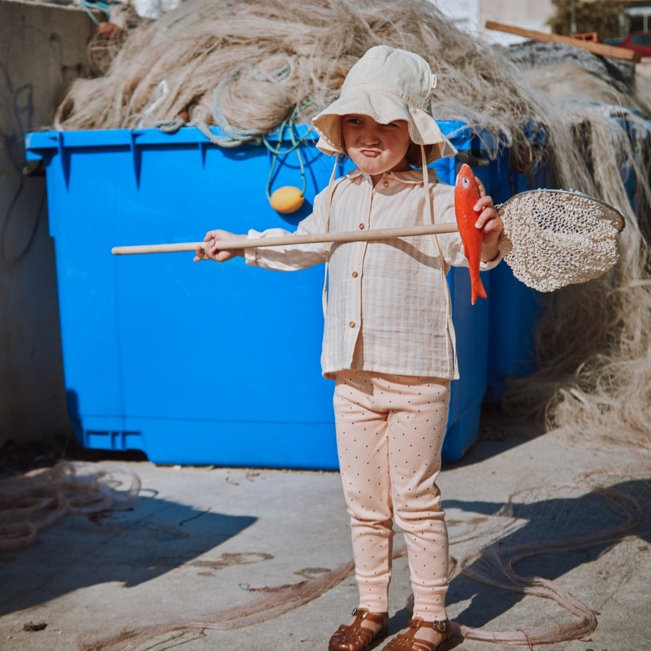 Poudre Organic LEGGINGS BASILIC Points Bellini