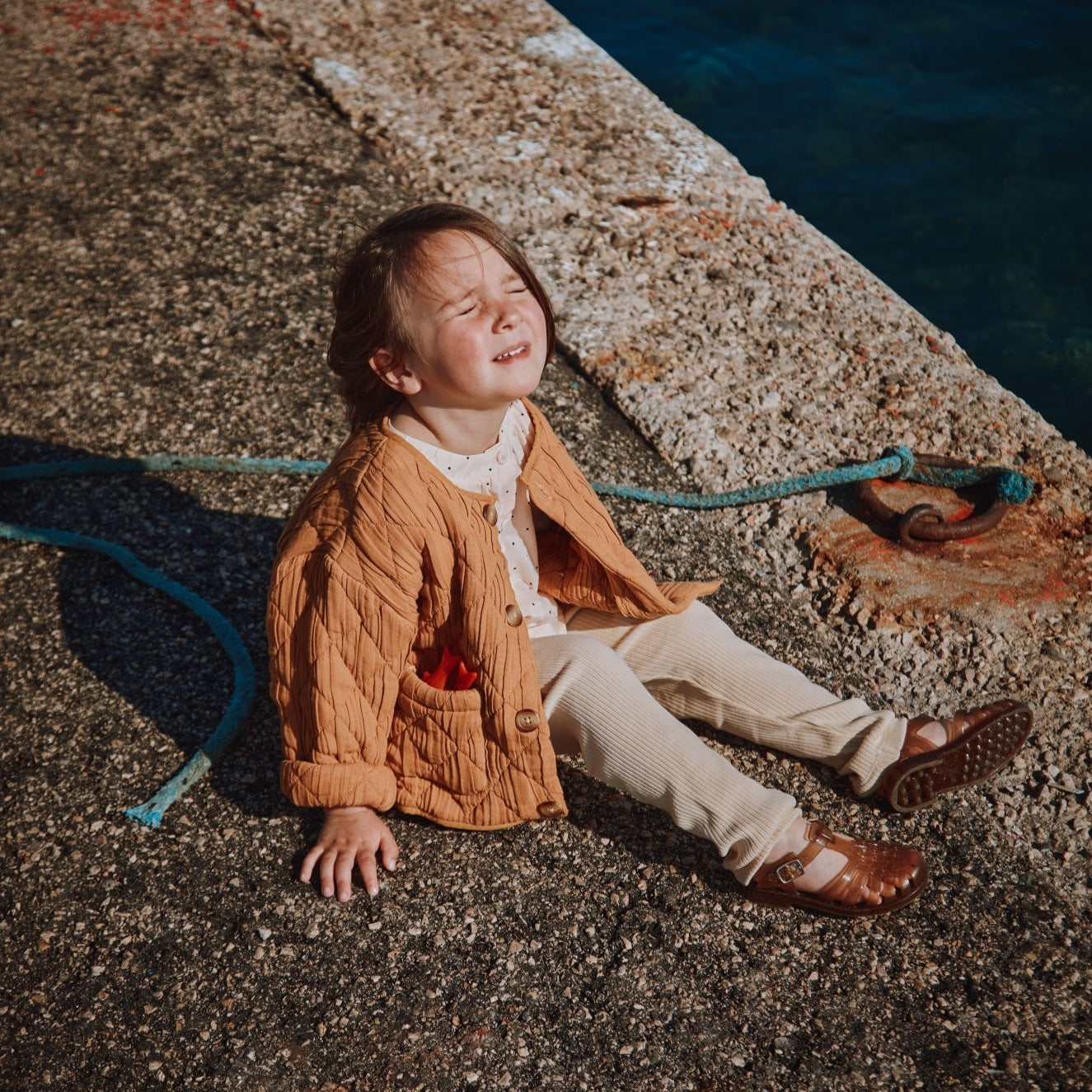 Poudre Organic LEGGINGS SPRAY CÔTELÉ Biscotti