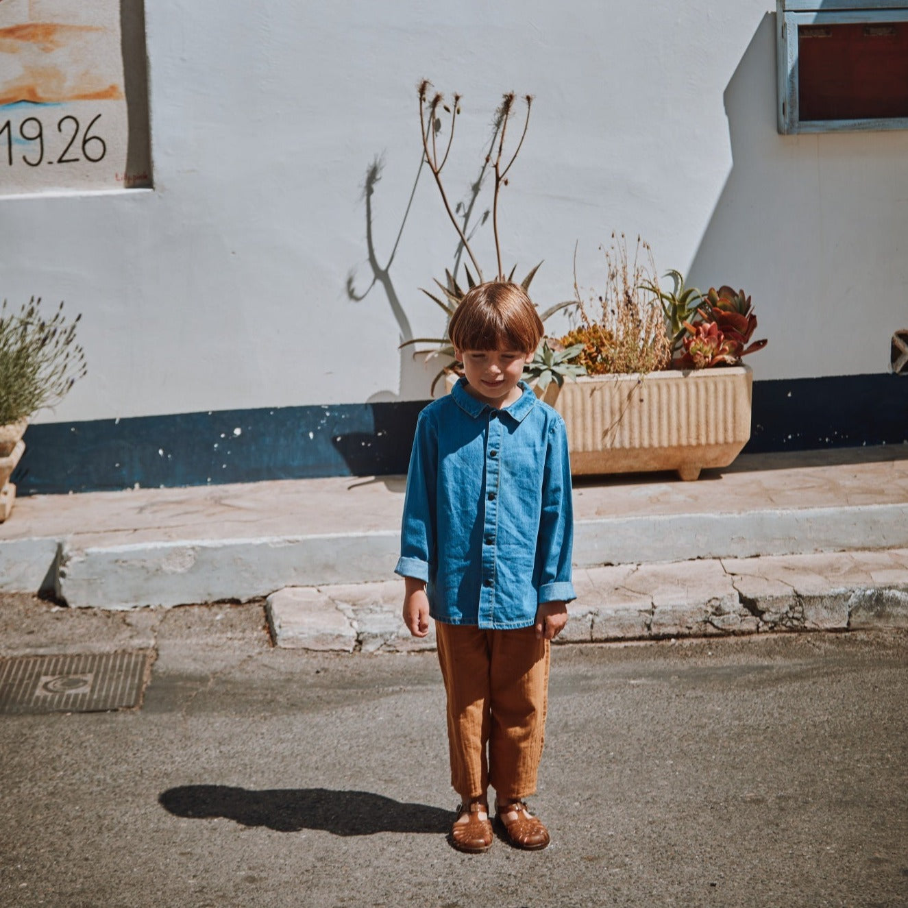 Poudre Organic PANTALON ADIANTE Bone Brown