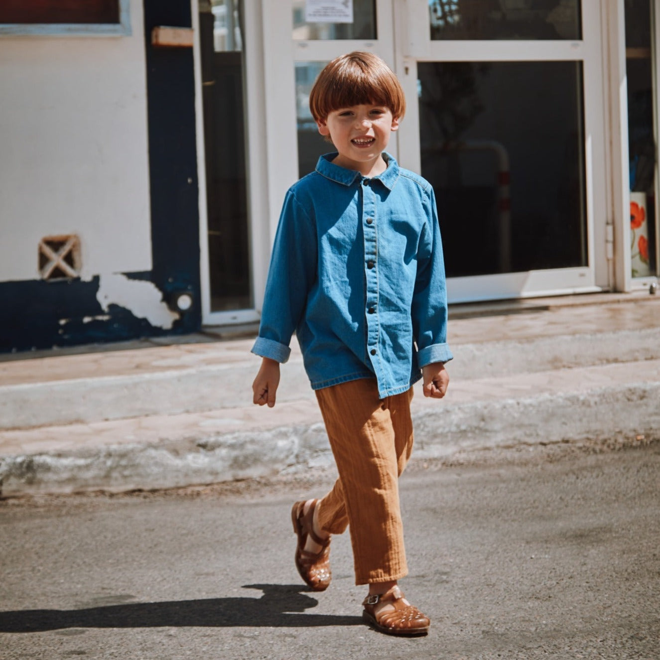 Poudre Organic PANTALON ADIANTE Bone Brown