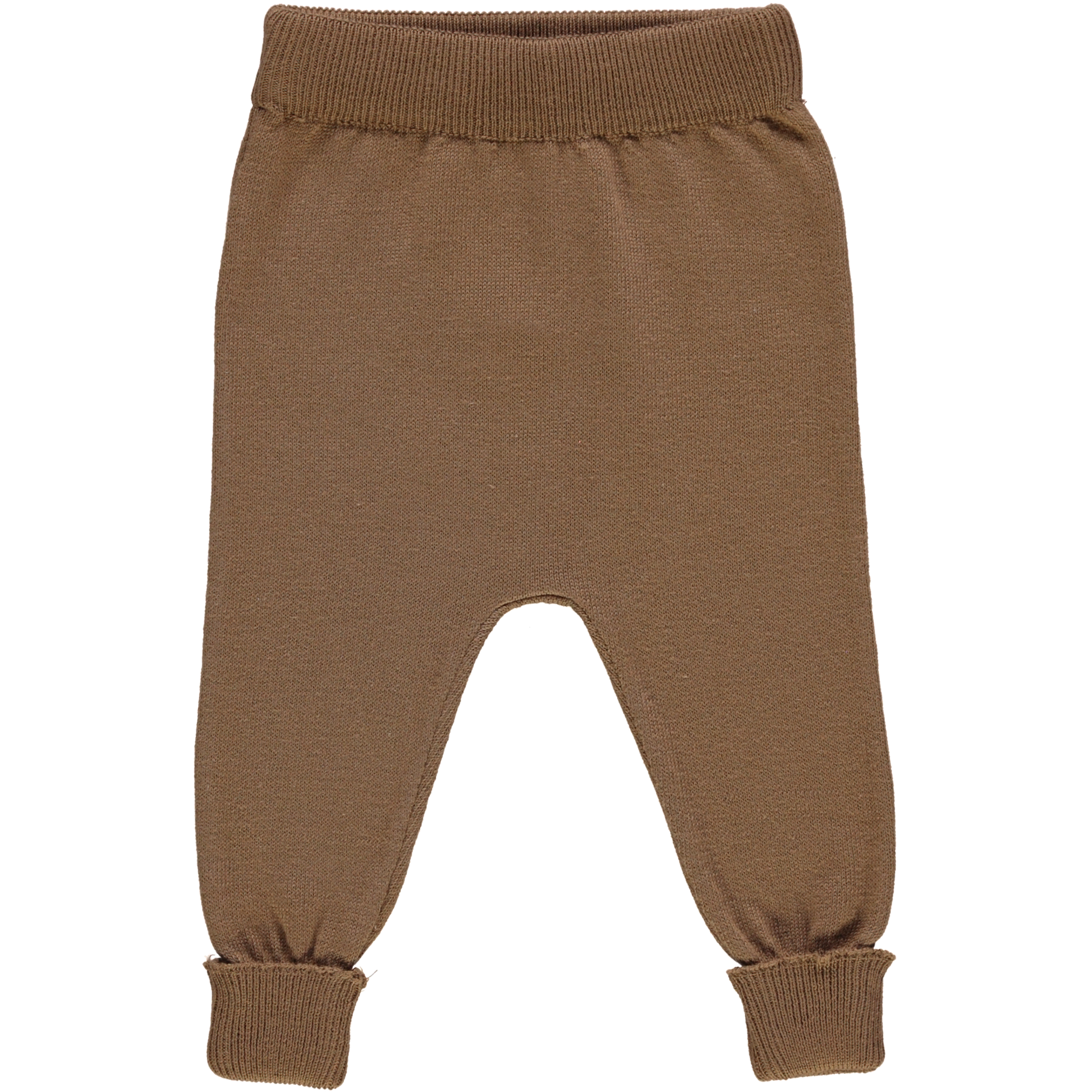 poudre organic PANTALON FIGUE MAILLE Sucre Brun