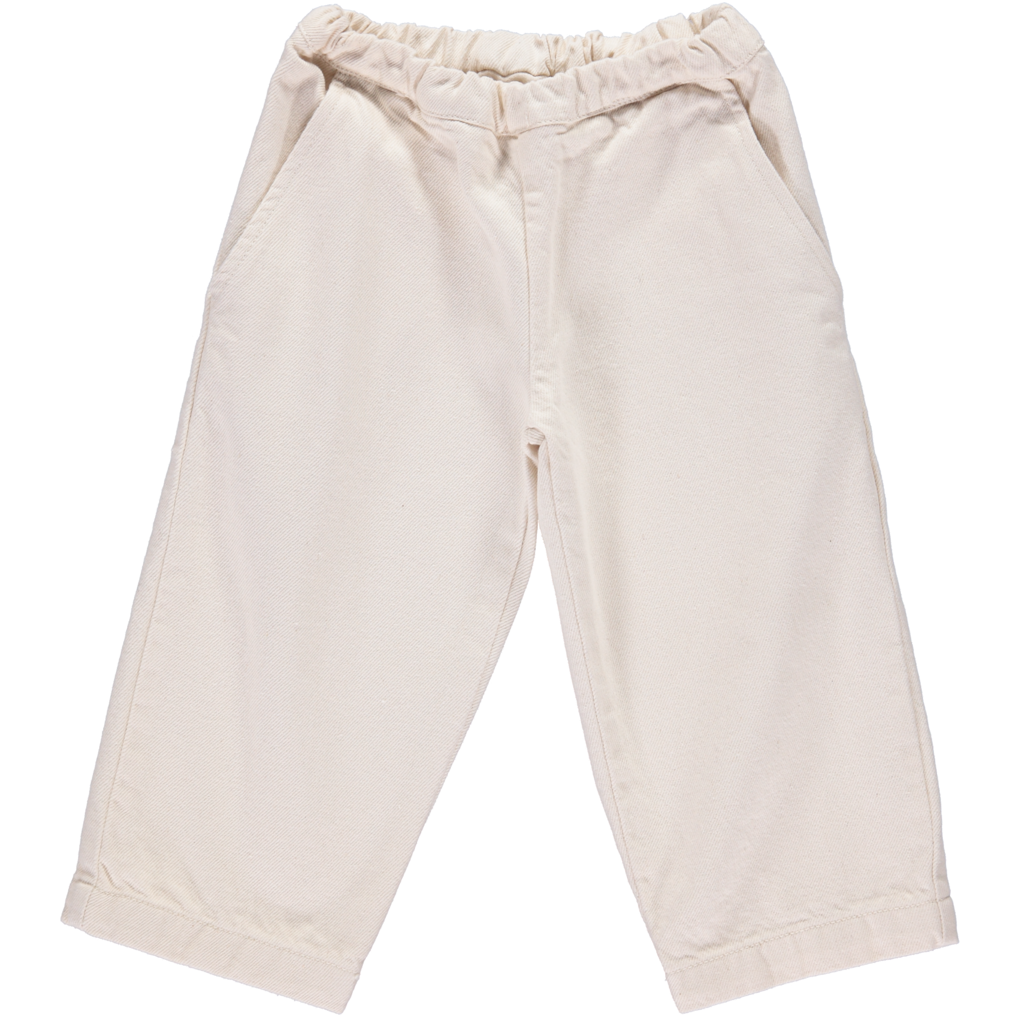 poudre organic PANTALON POMELOS Denim Écru
