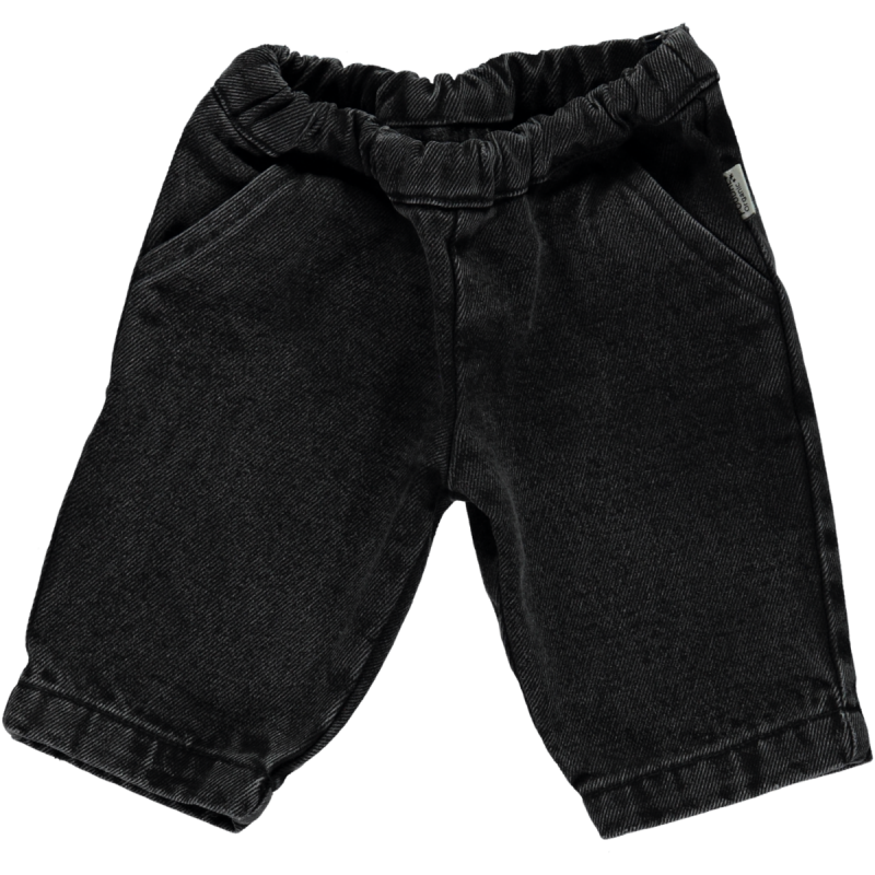 poudre organic PANTALON POMELOS Denim Noir