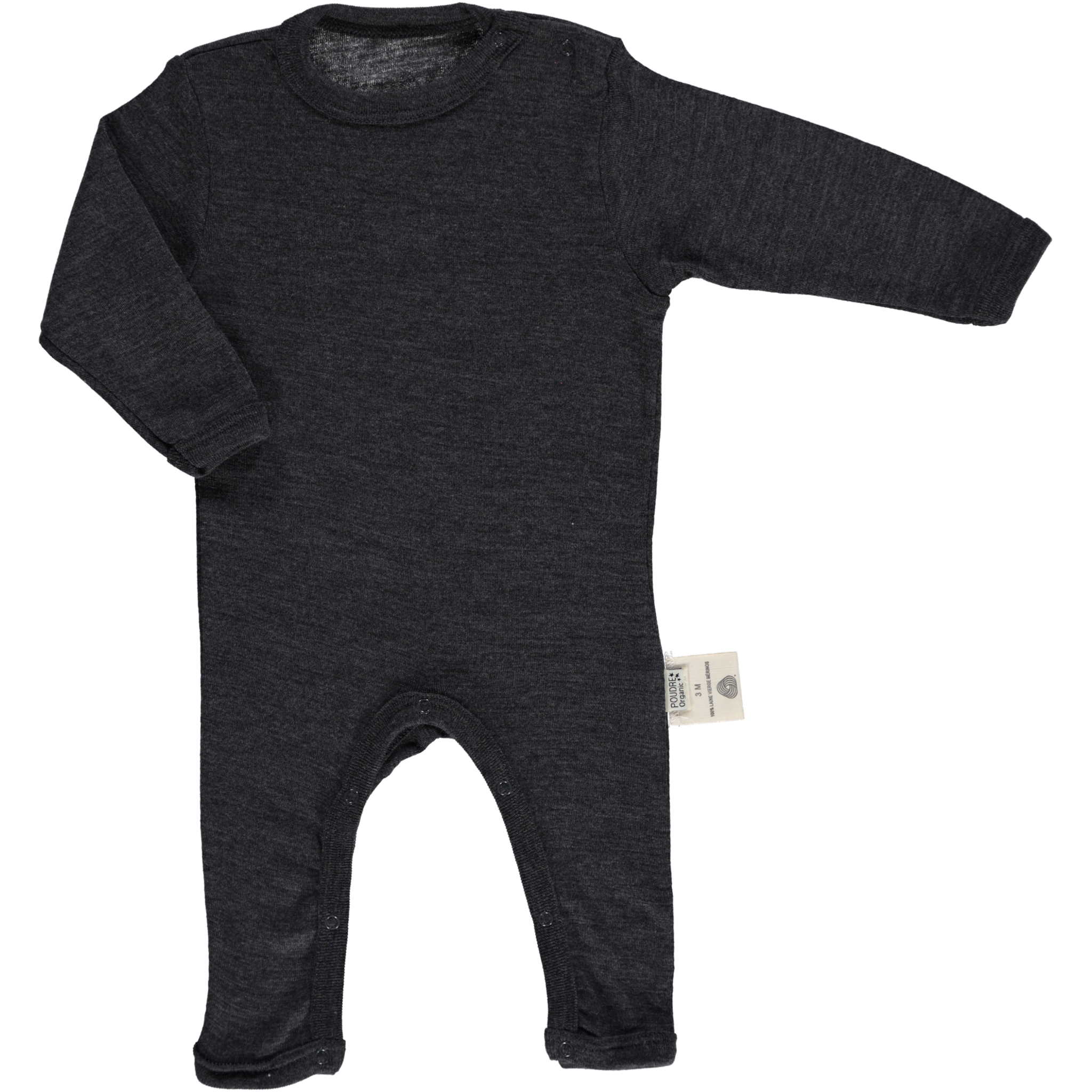 poudre organic PYJAMA ARMOISE MÉRINOS Gris Chiné