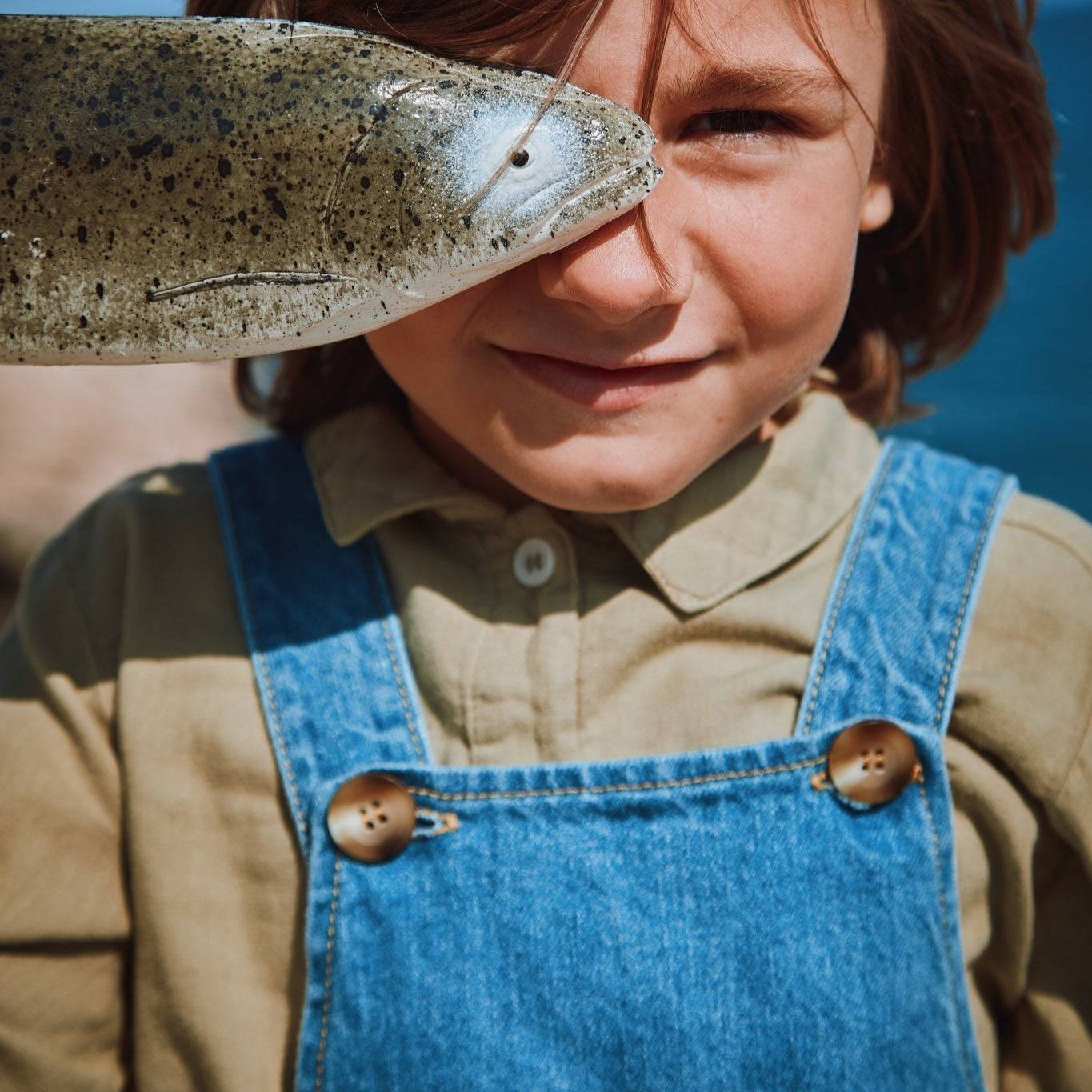 Poudre Organic SALOPETTE QUETSCHE Denim Blue