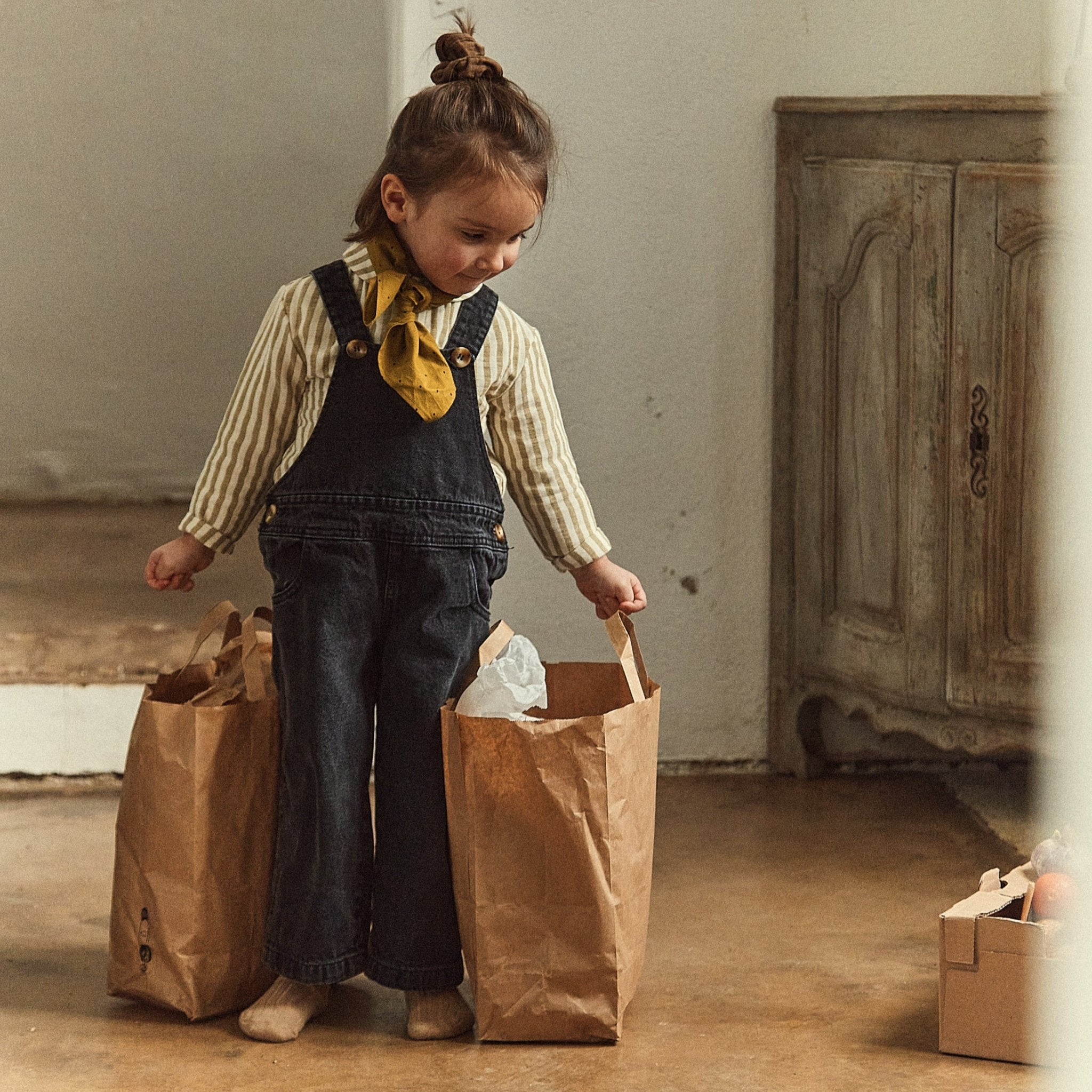 Poudre Organic SALOPETTE QUETSCHE Denim Noir