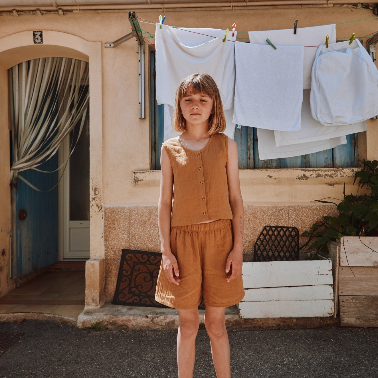 Poudre Organic SHORT GUI Bone Brown