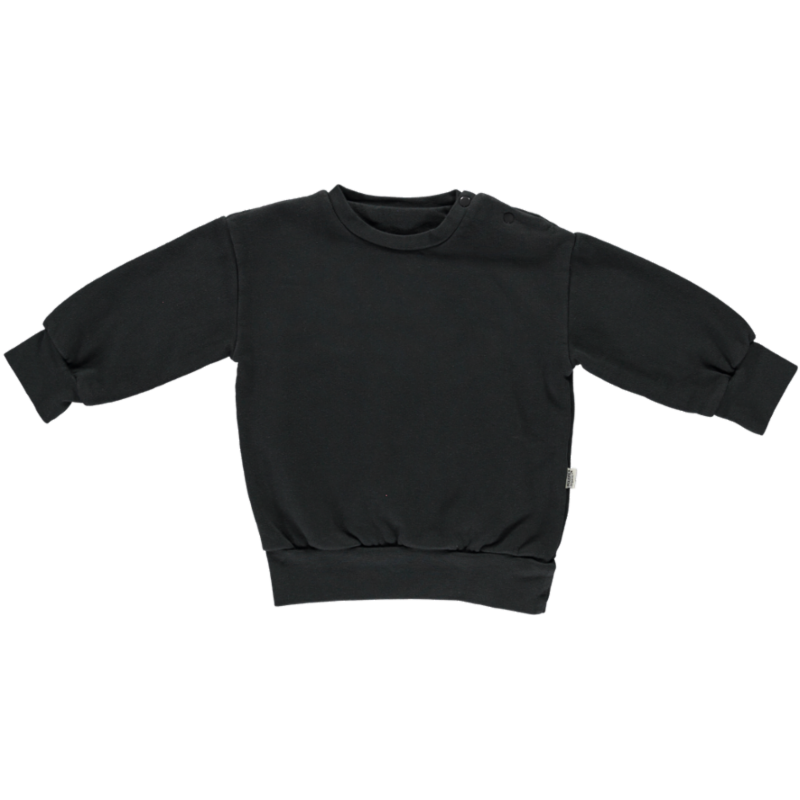 poudre organic SWEATSHIRT CASSANDRE Pirate Black