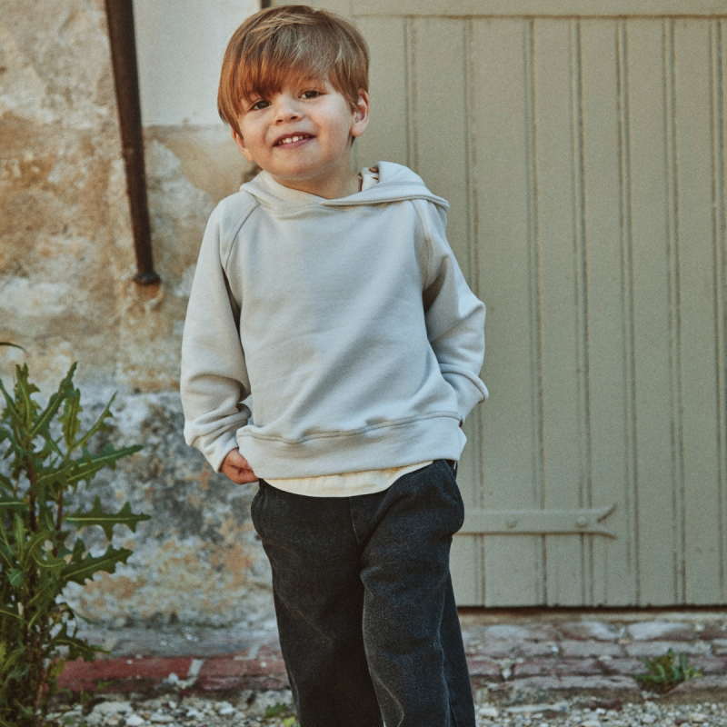 Poudre Organic SWEATSHIRT CITRON Lunar Rock
