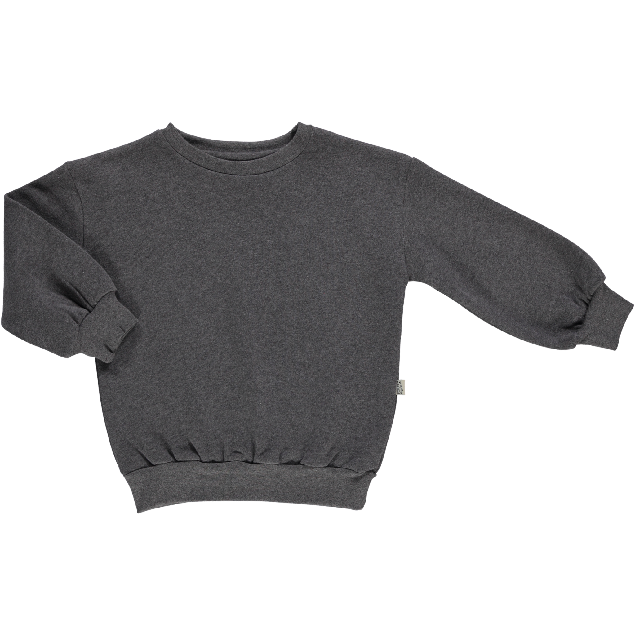 poudre organic SWEATSHIRT JOJOBA Anthracite